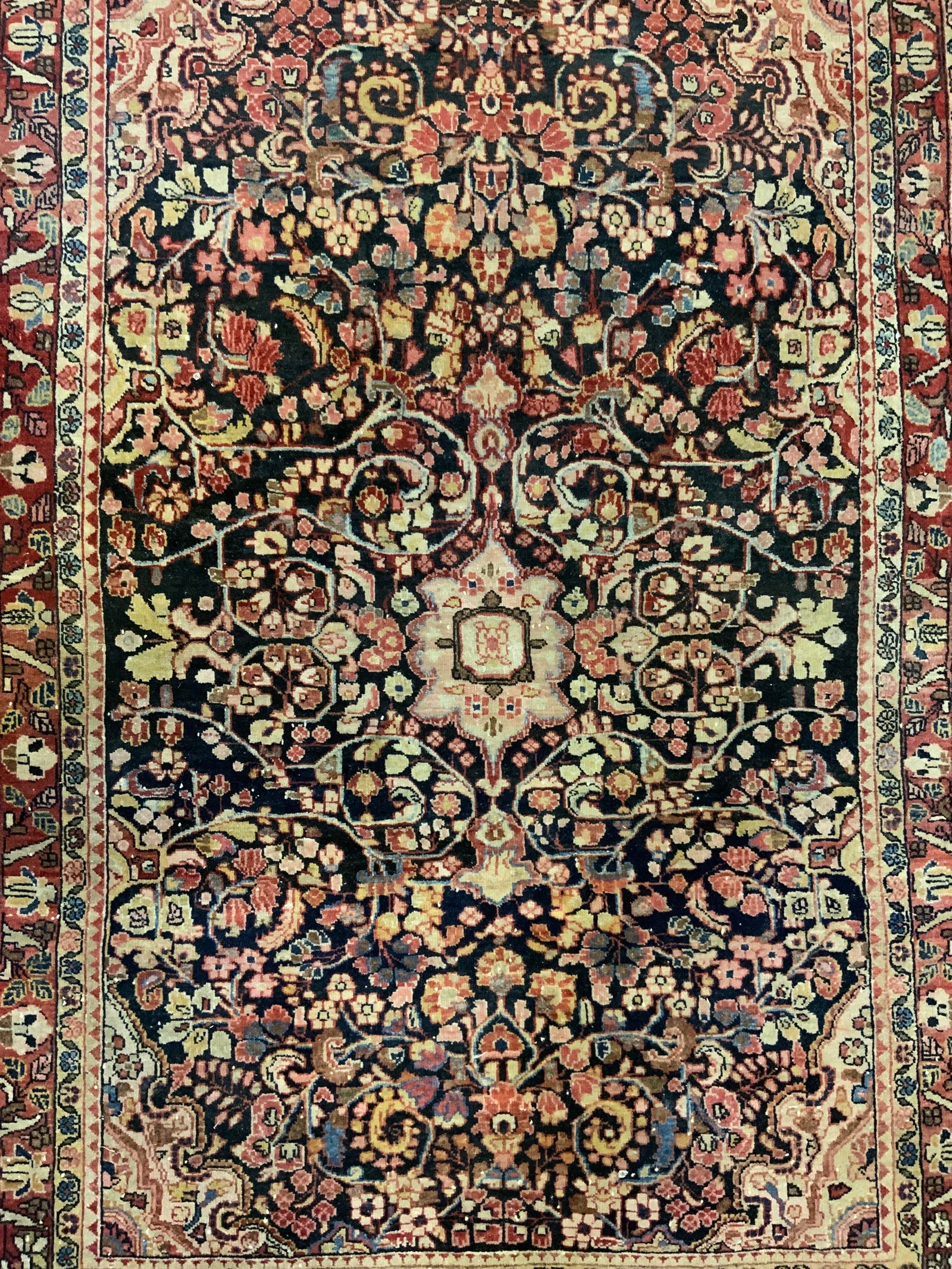 Vintage Handmade Persian Wool Rug (1 of 8)