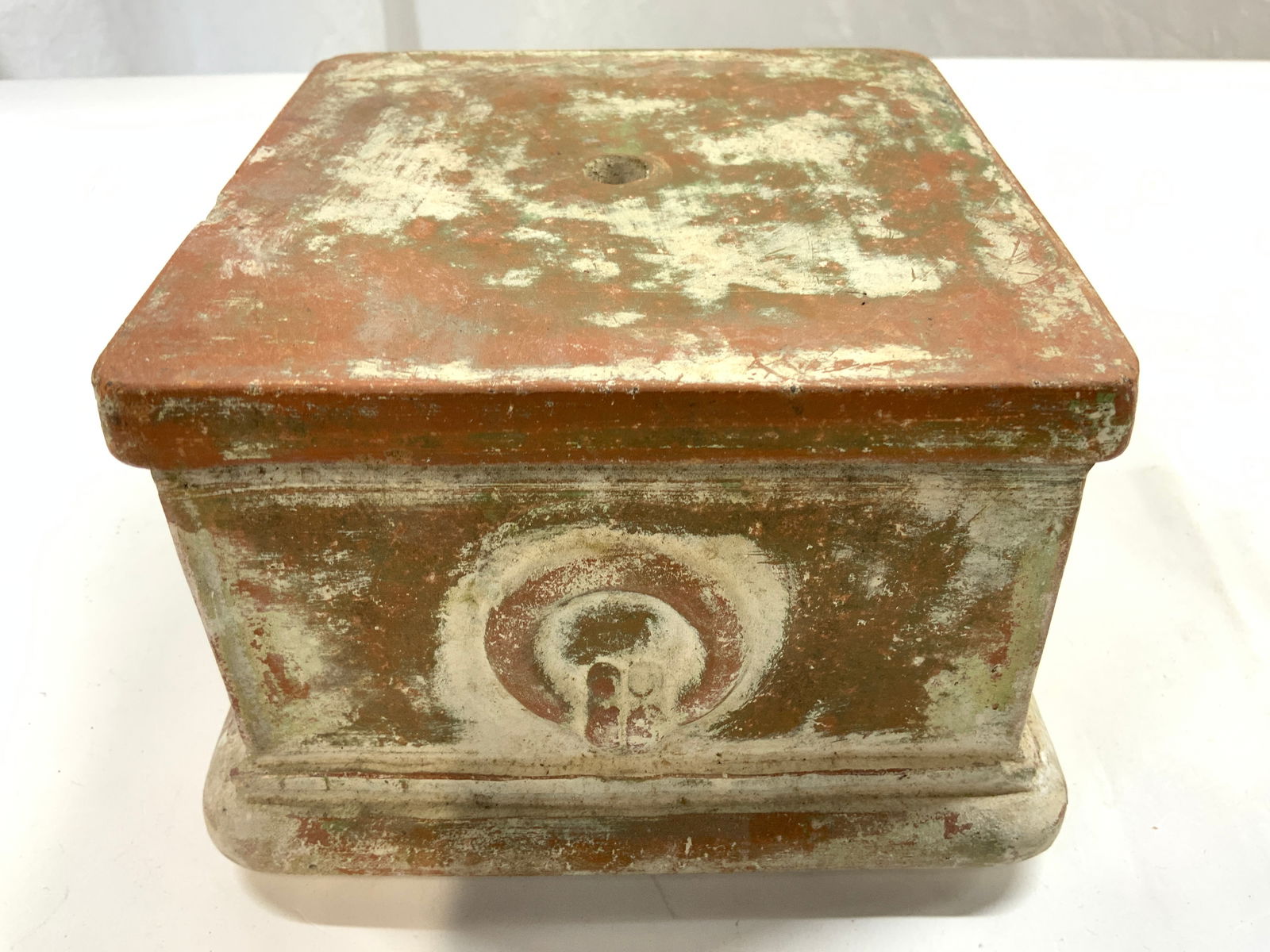 Vintage Ceramic Pedestal Stand Decorative Object (1 of 7)