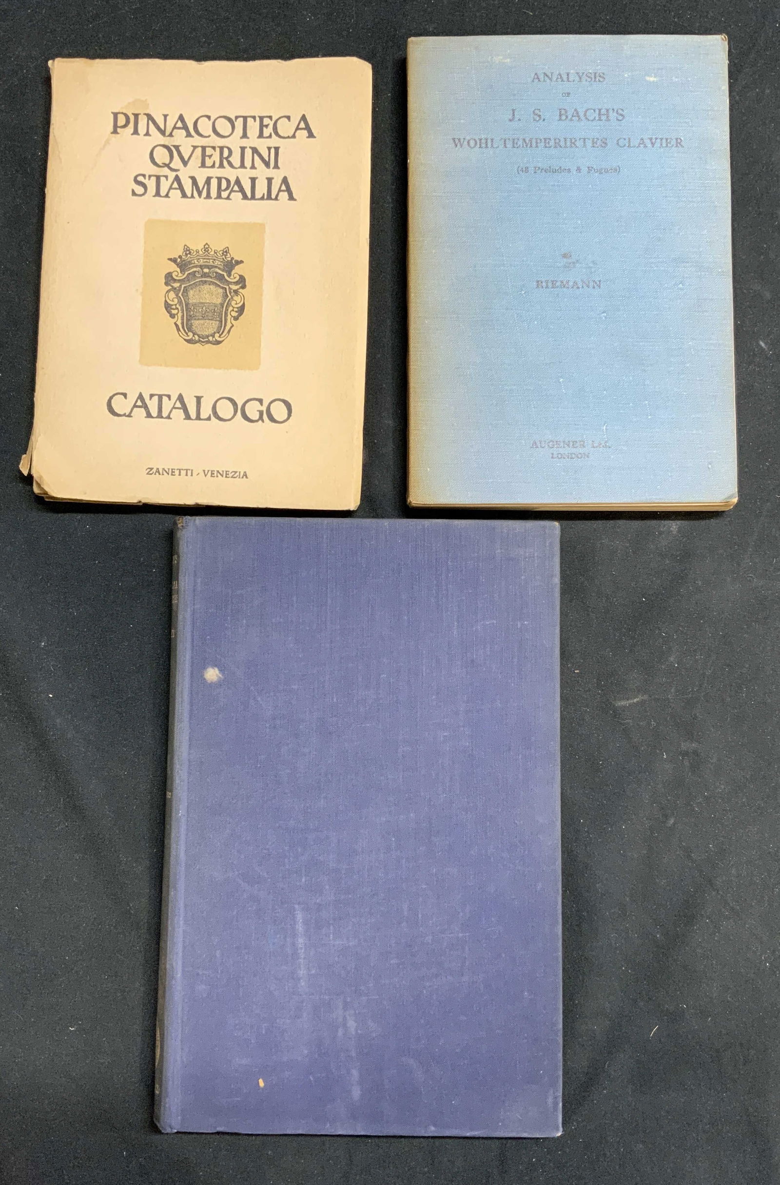 Lot 3 Vtg Musical Analysis & Art Catalogue Books (1 of 11)