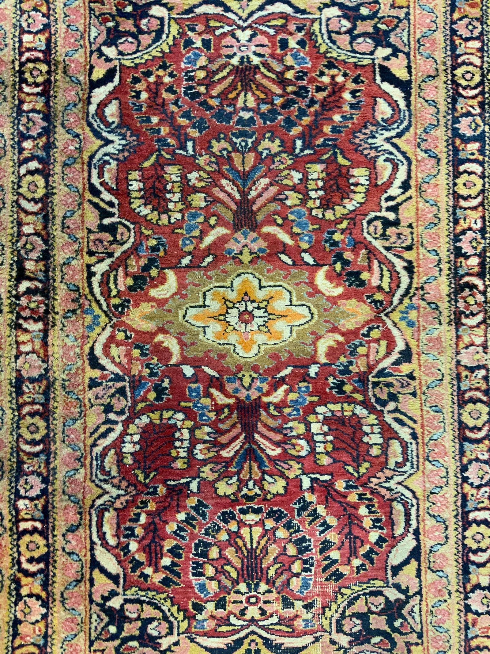 Vintage Handmade Persian Wool Rug (1 of 8)