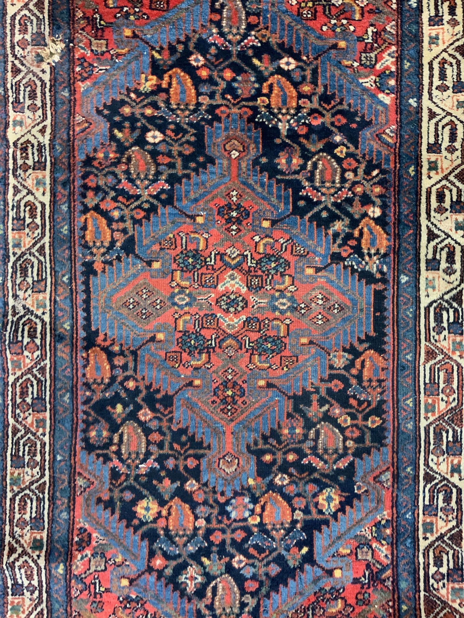Vintage Handmade Persian Wool Rug (1 of 8)