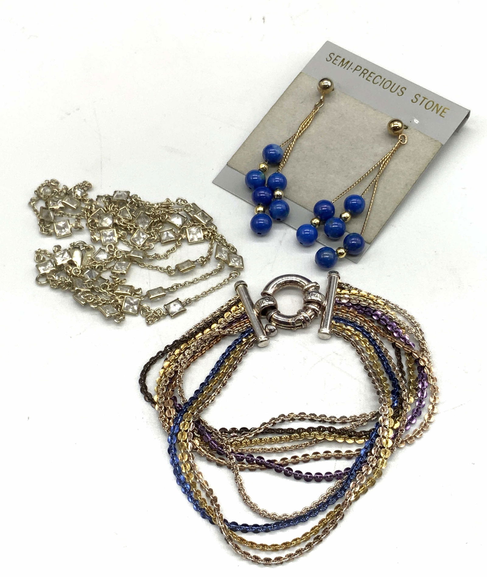 3 STERLING SILVER & Semi Precious Stone Jewelry (1 of 10)