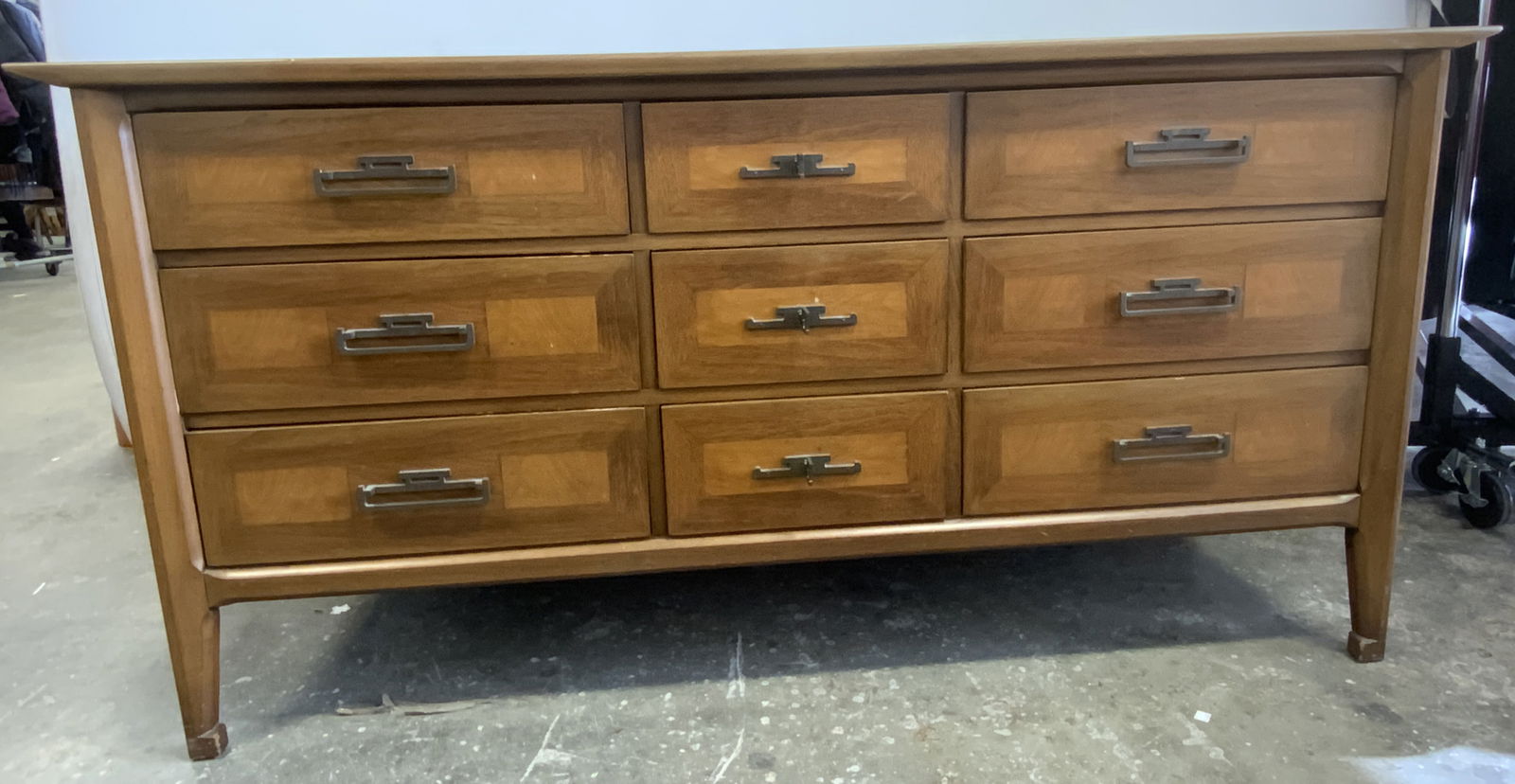 WHITE FURNITURE CO. Vtg Mid Century Modern Dresser (1 of 8)