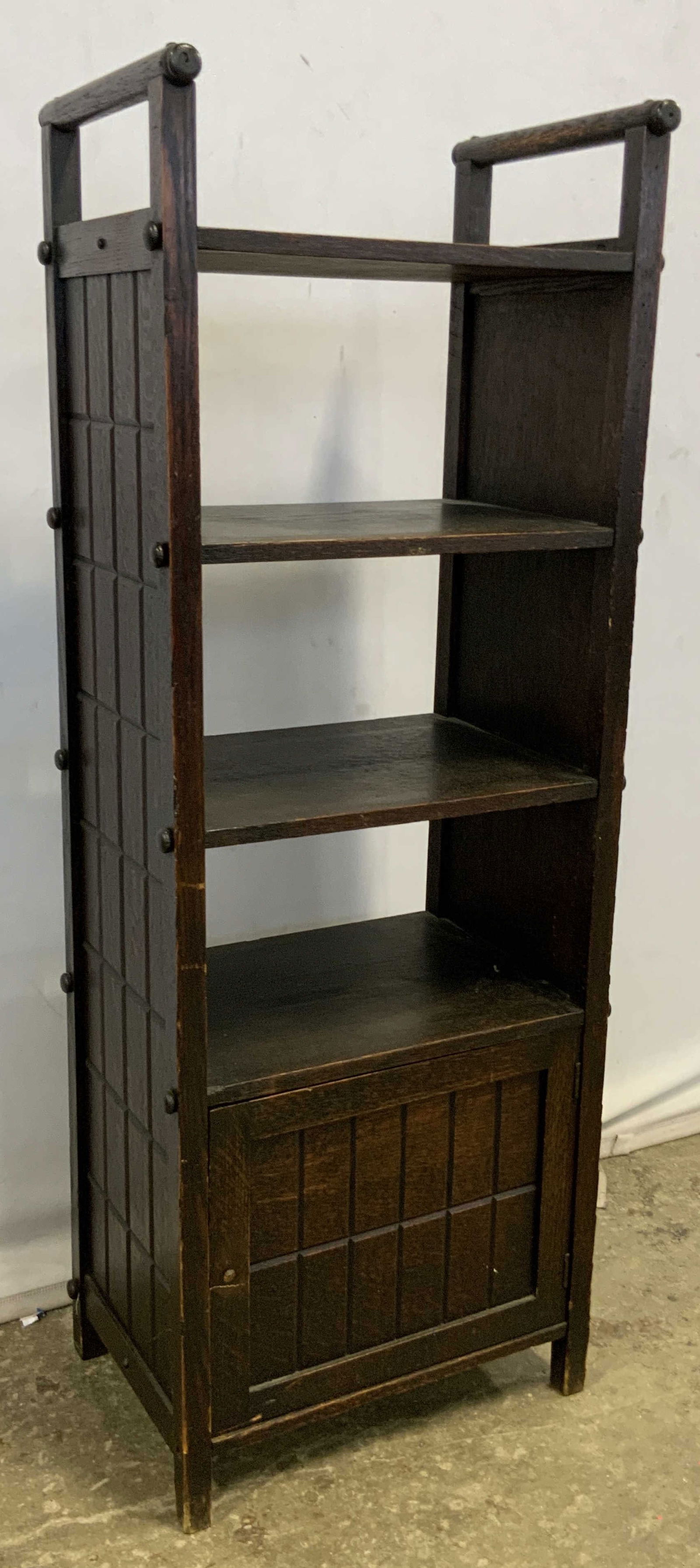 Antique Mission Arts&Crafts Bookshelf Plant Stand (1 of 10)