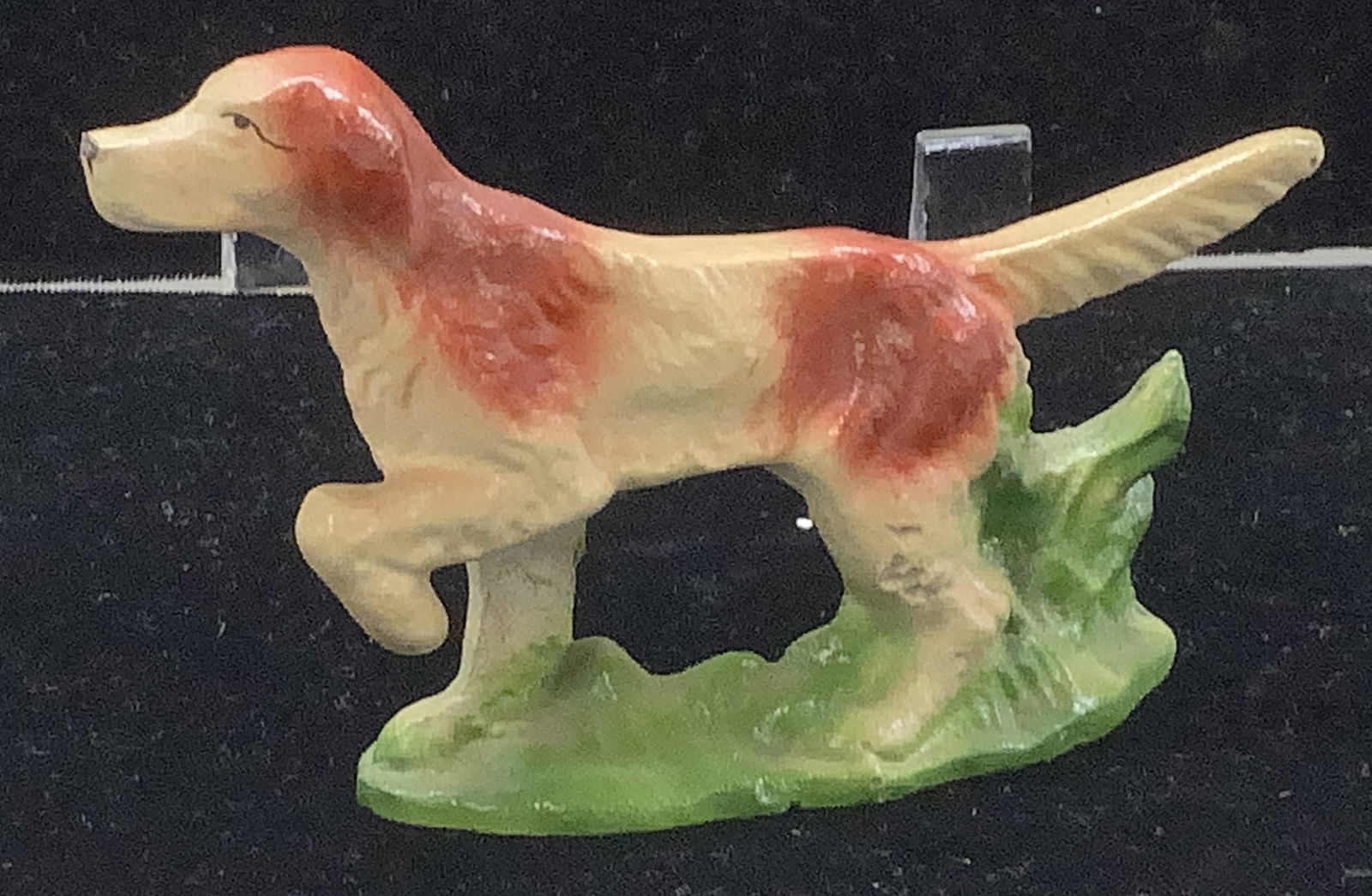Painted Cast Iron Dog Figural (1 of 6)