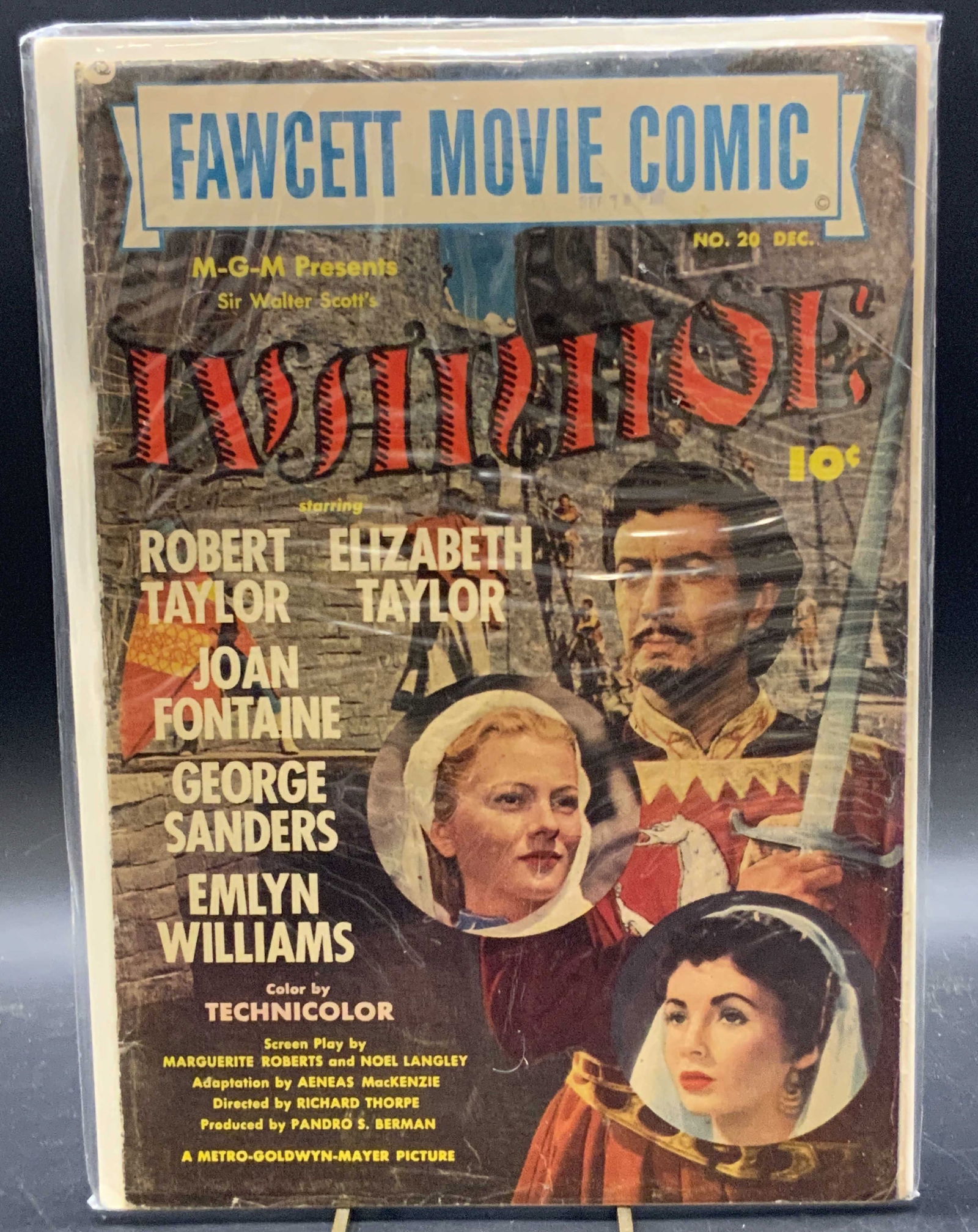 FAWCETT MOVIE COMIC Dec. 1952 Vintage Comic Book (1 of 16)