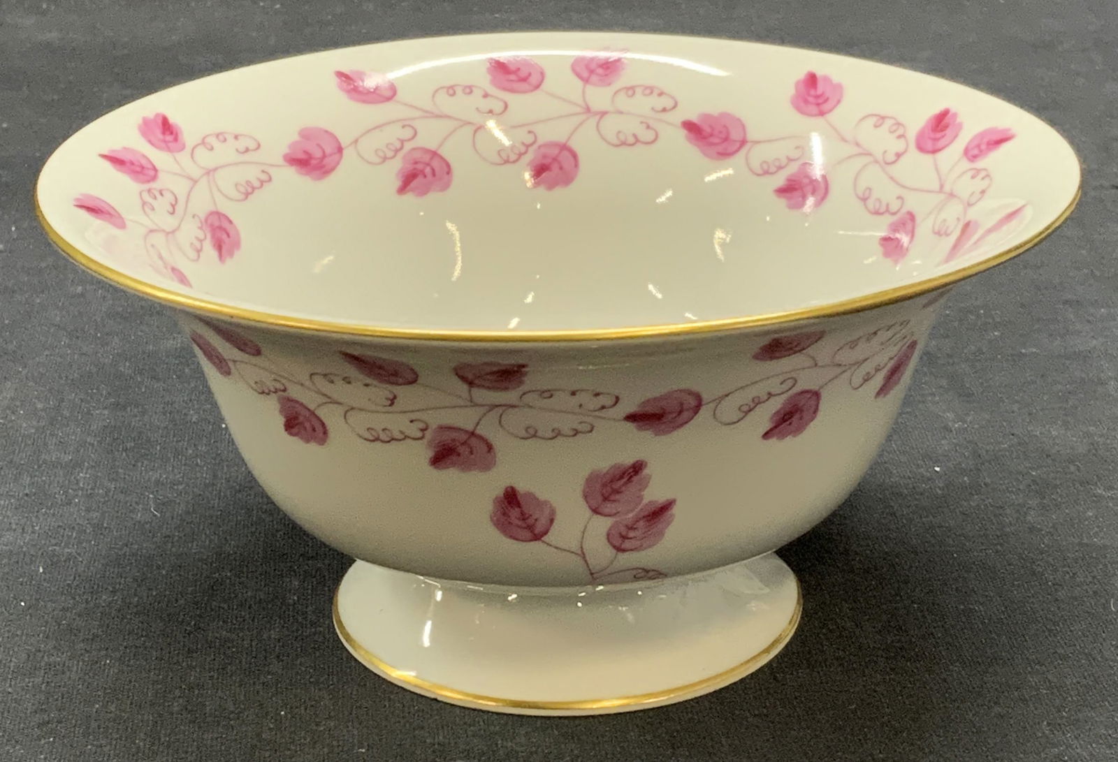 Herend Hungary Botanical Gilt Porcelain Bowl (1 of 6)