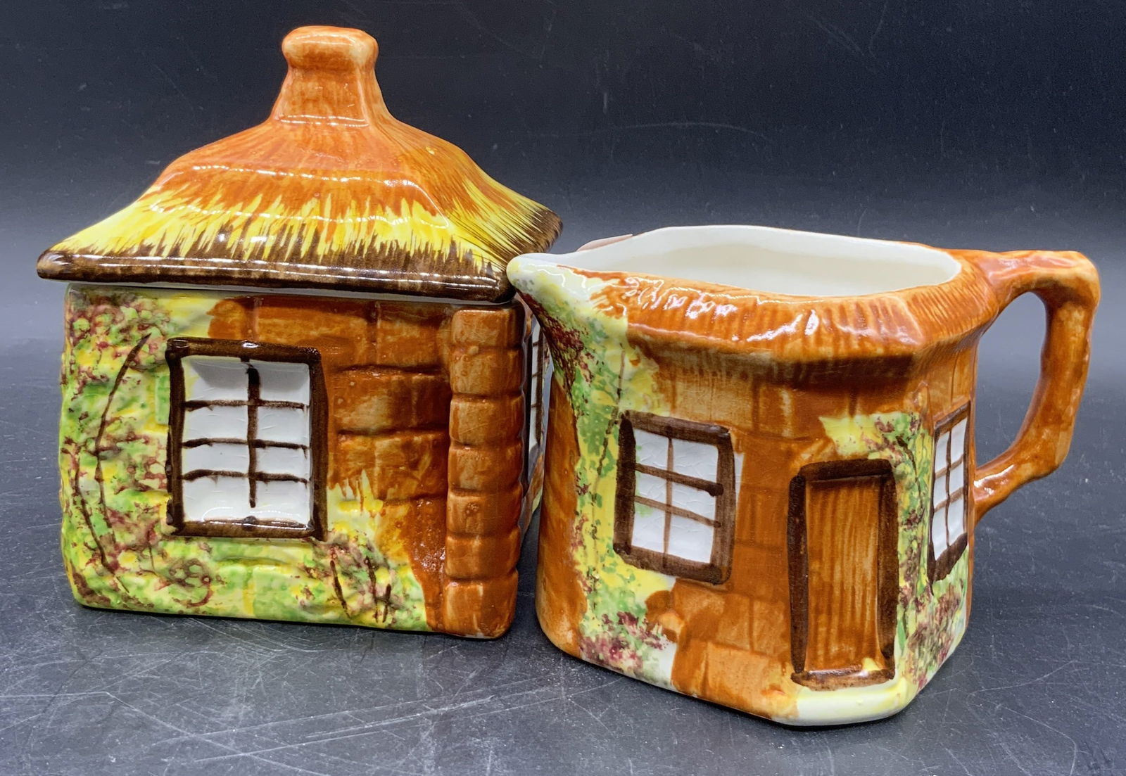 2 Price Kensington Ceramic Creamer & Sugar Bowl (1 of 8)