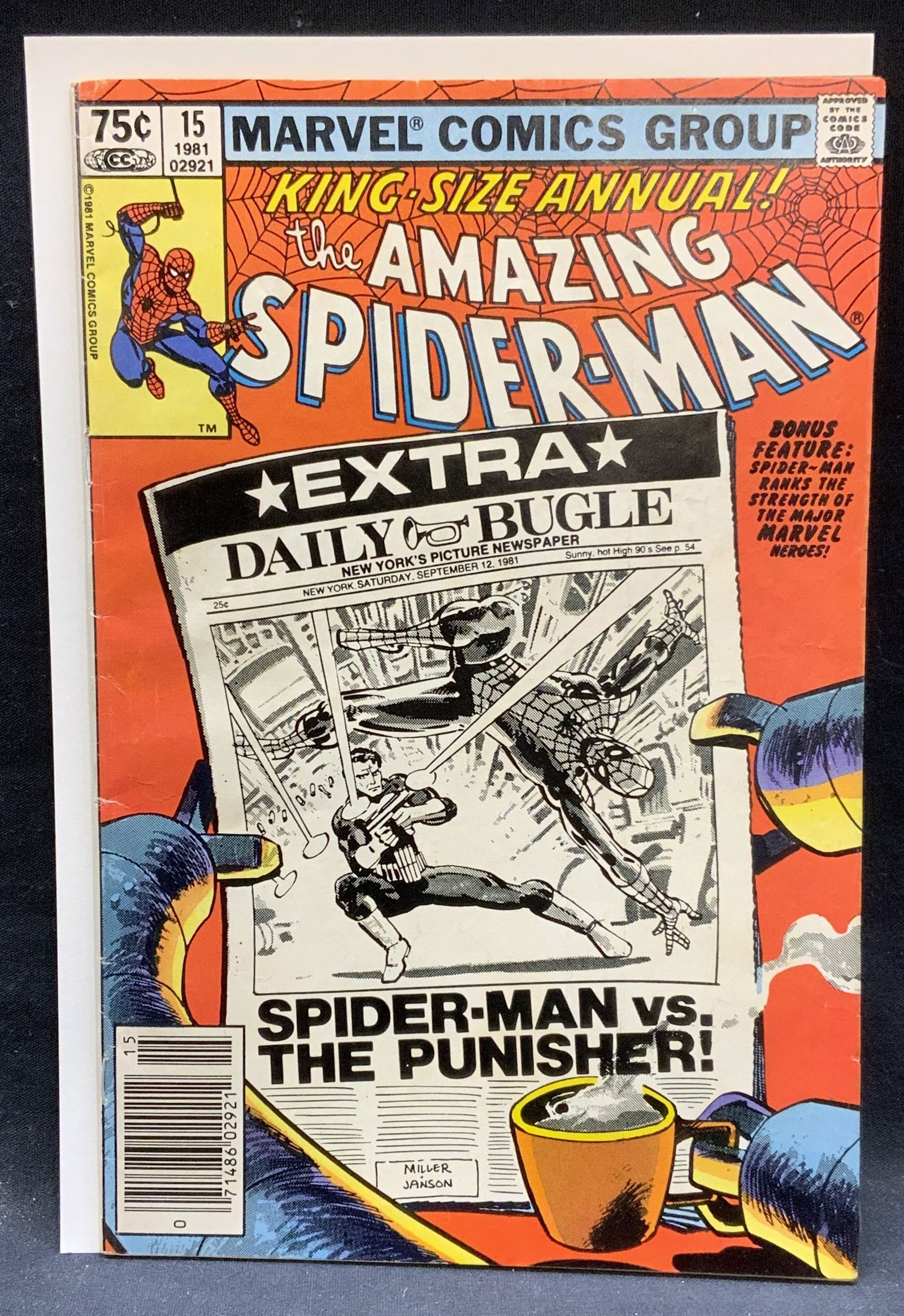 Marvel Comics Spider-Man Annual #15 1981 (1 of 6)