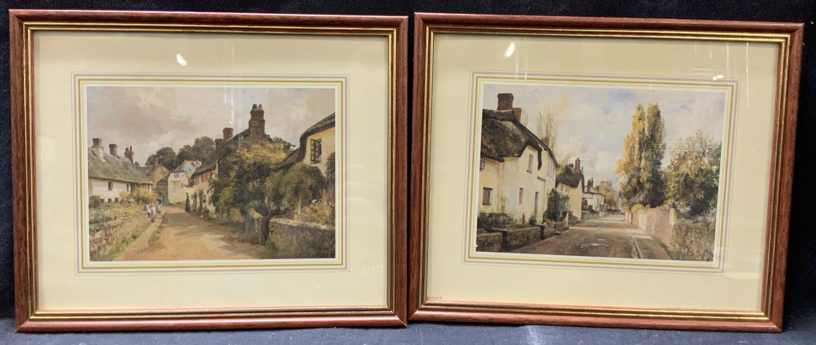 2 Charles Jaxes Fox Street Scene Lithographs (1 of 7)