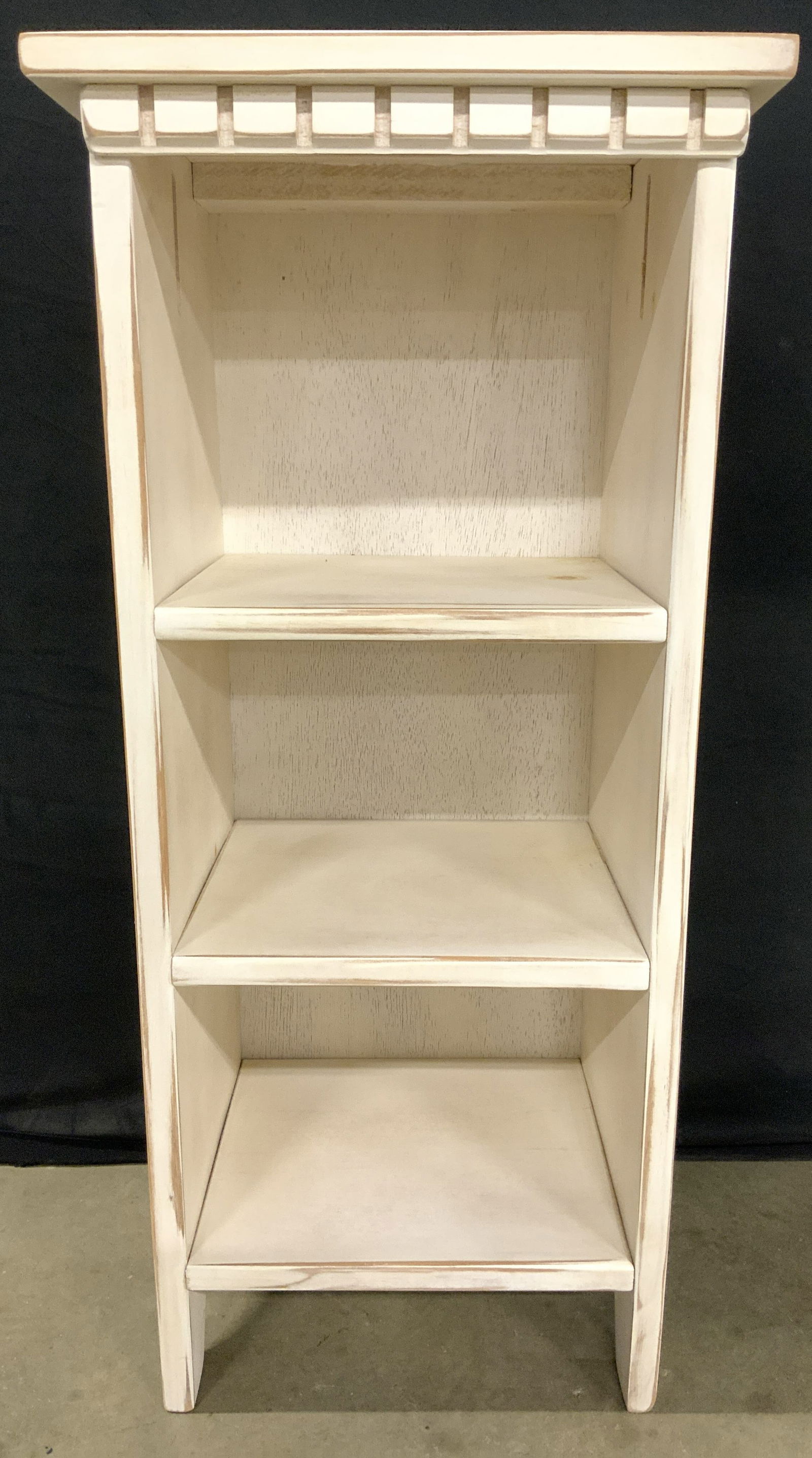 Vintage White Wooden Shelf (1 of 9)