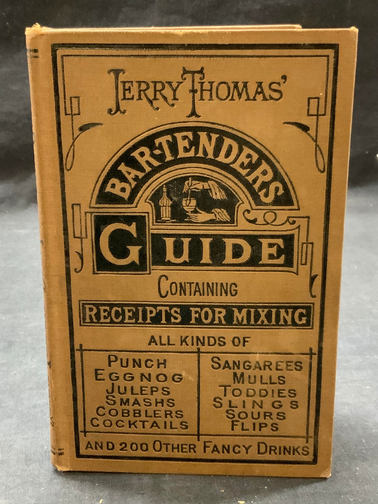 1887 Jerry Thomas Bartenders Guide Book (1 of 7)