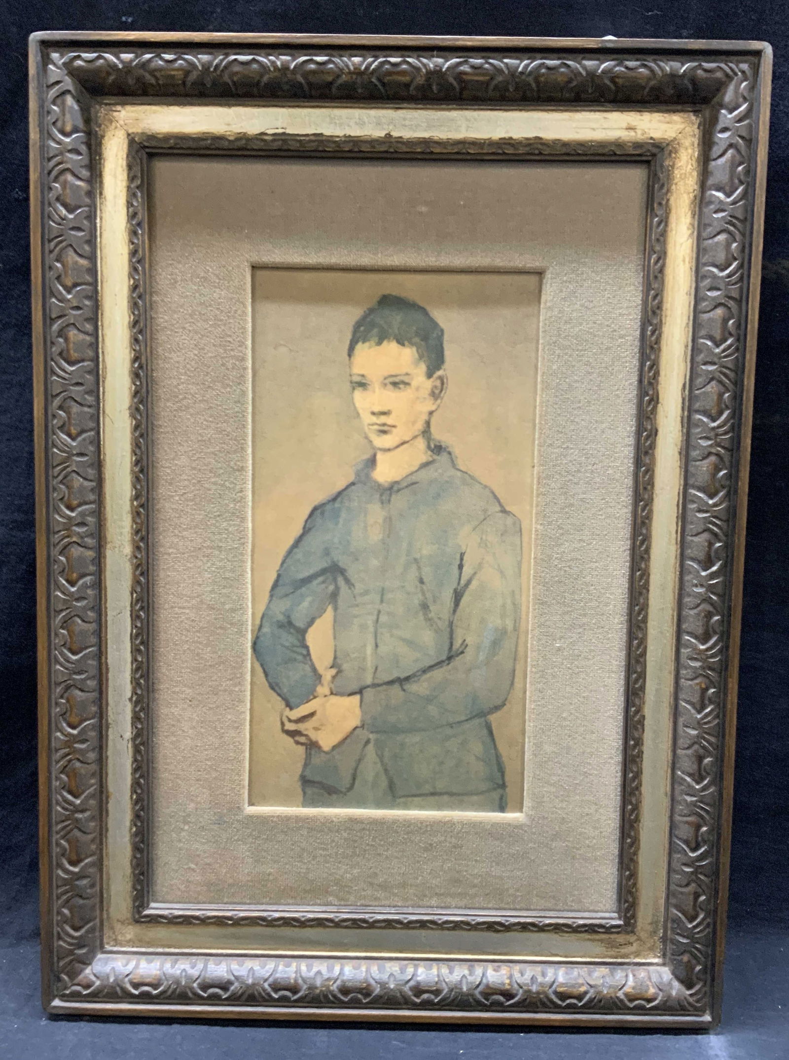 Pablo Picasso Blue Boy Portrait Lithograph (1 of 8)
