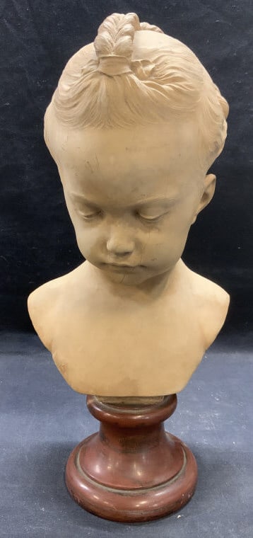 After Jacques Saly Bust of a Child, France (1 of 7)