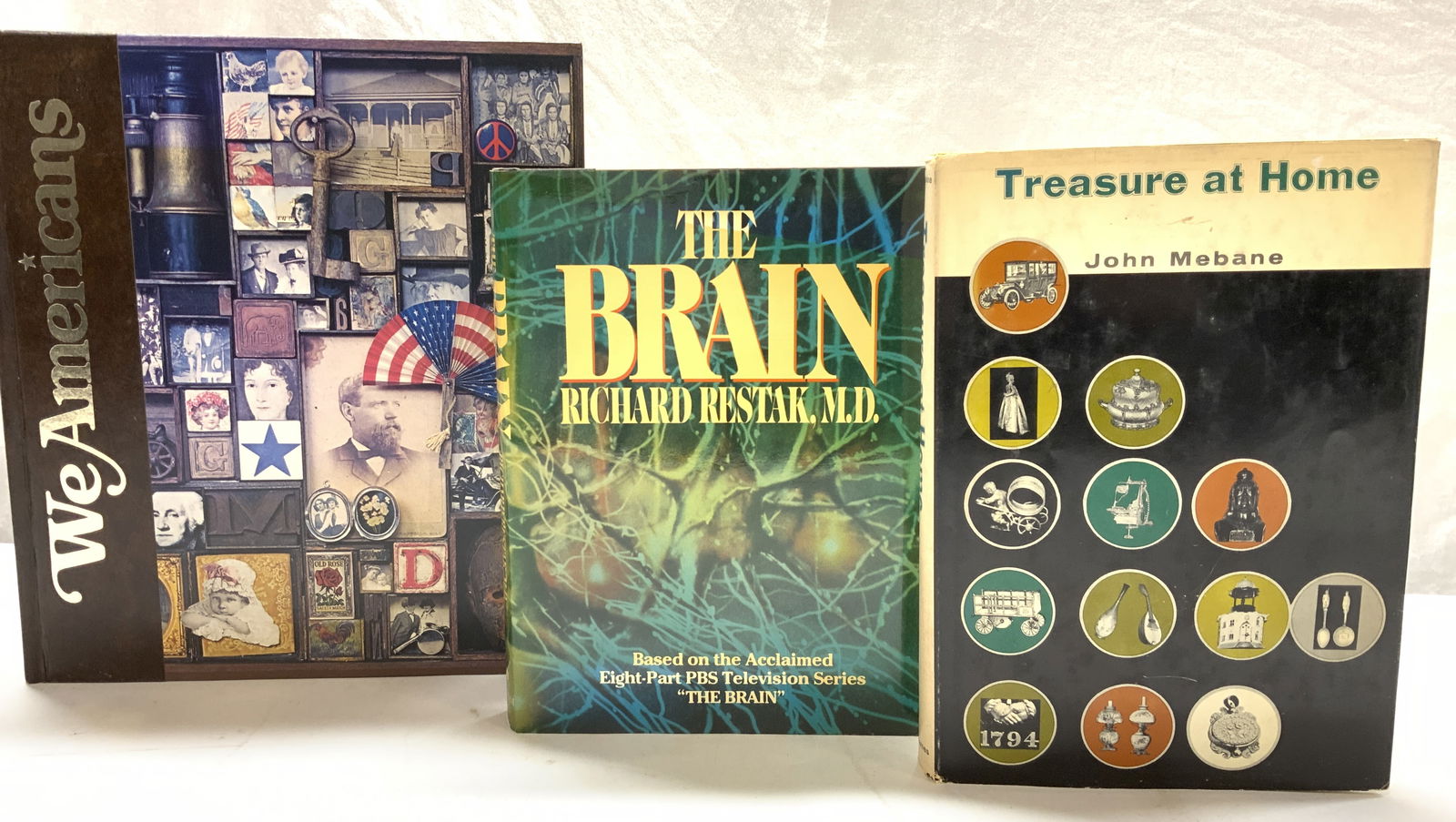 Lot3 Illustr Books, Treasures at Home, The Brain+ (1 of 18)