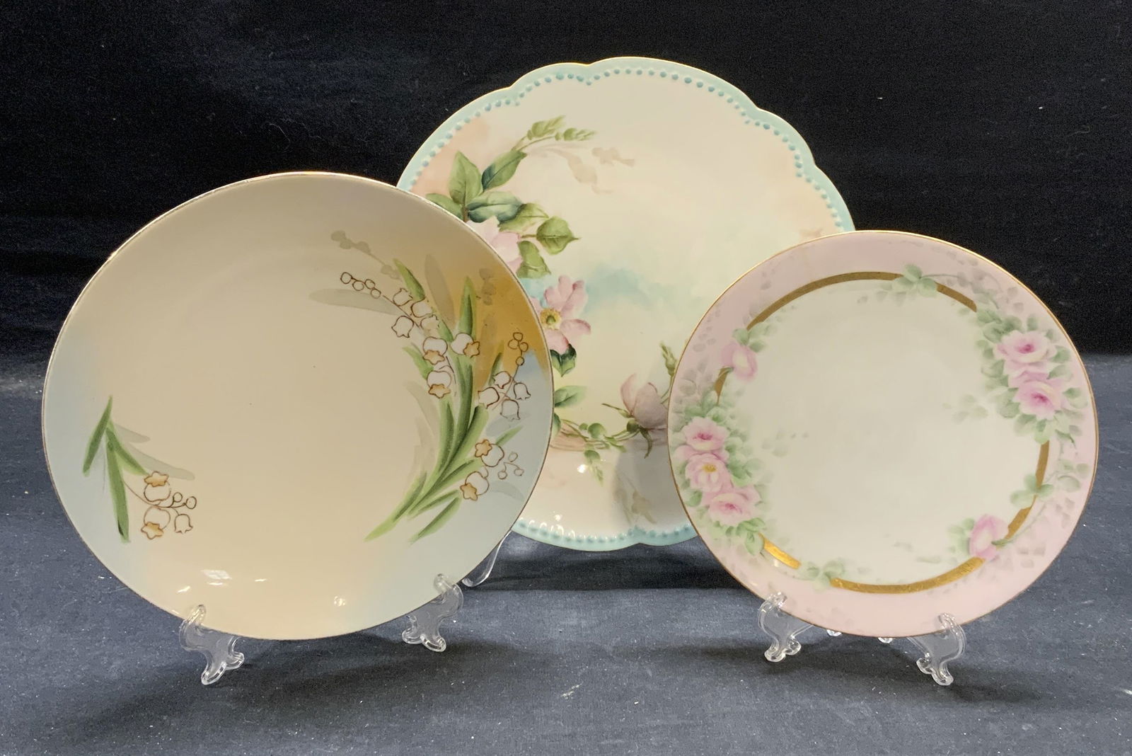 3 D & C, Nippon, Thomas Porcelain Plates (1 of 8)