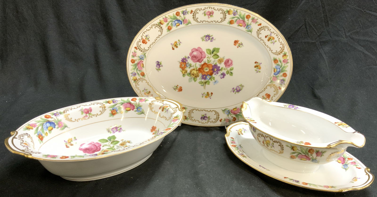 NORITAKE DRESALDA 3 Porcelain Serving Dishes (1 of 7)