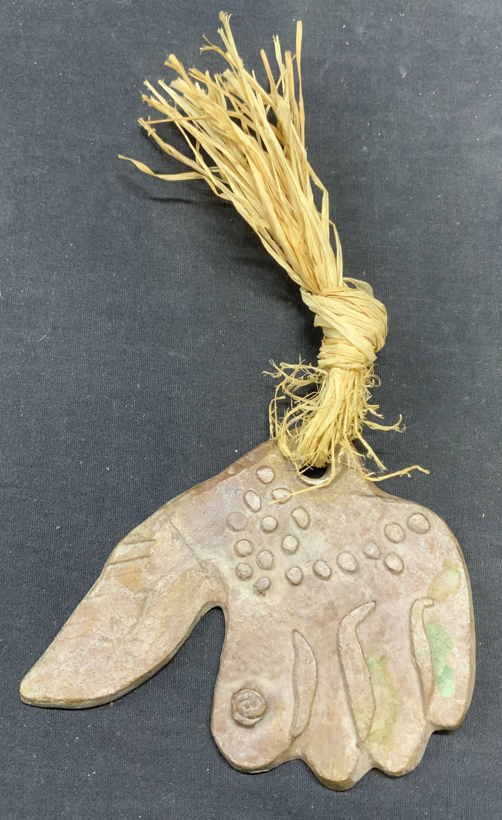 Artisan Crafted Metal Hand Decorative Object (1 of 7)