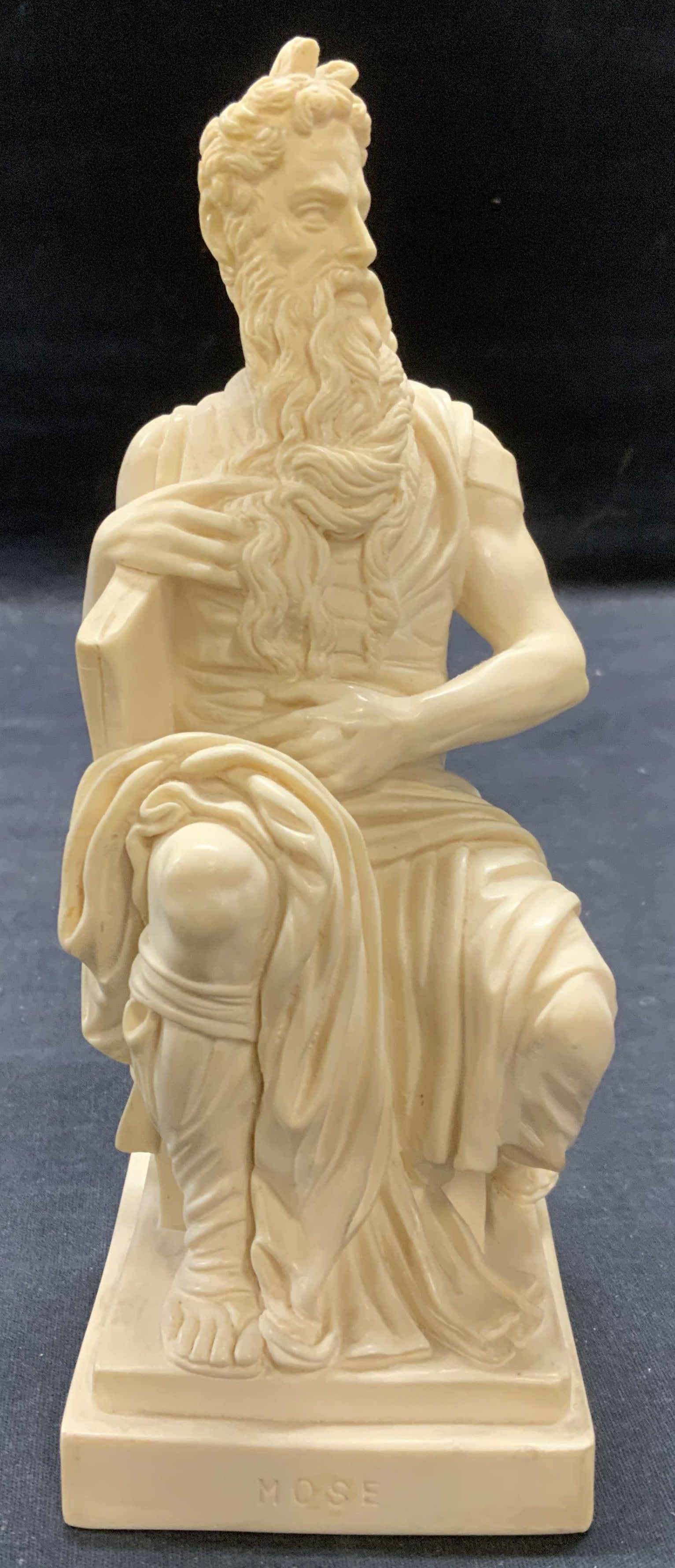 Carved White Moses Grand Tour Statue (1 of 6)