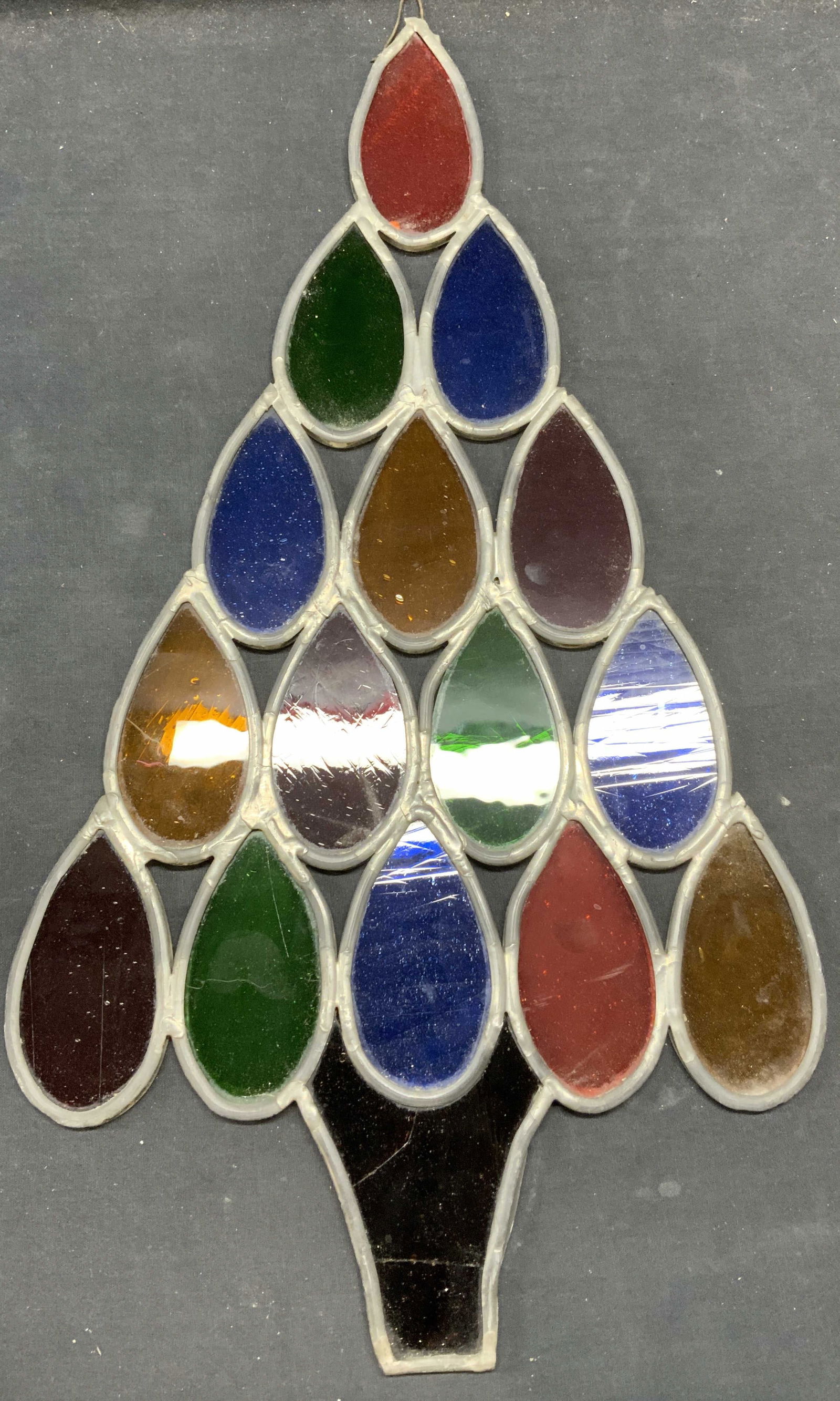 Handmade Stained Glass Tree Window Hanging (1 of 8)
