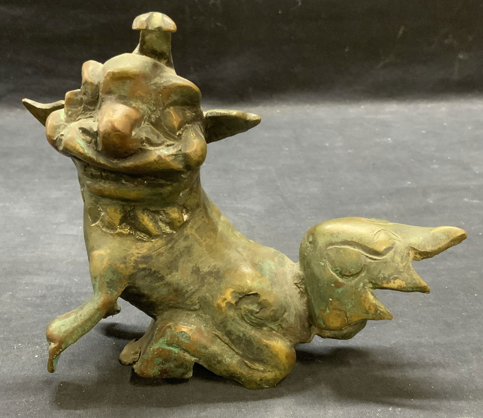 Vintage Asian Bronze Foo Dog Figural (1 of 7)