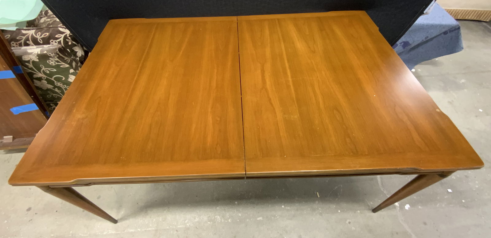 Vintage Mid Century Modern Dining Table W/ Leaves (1 of 14)