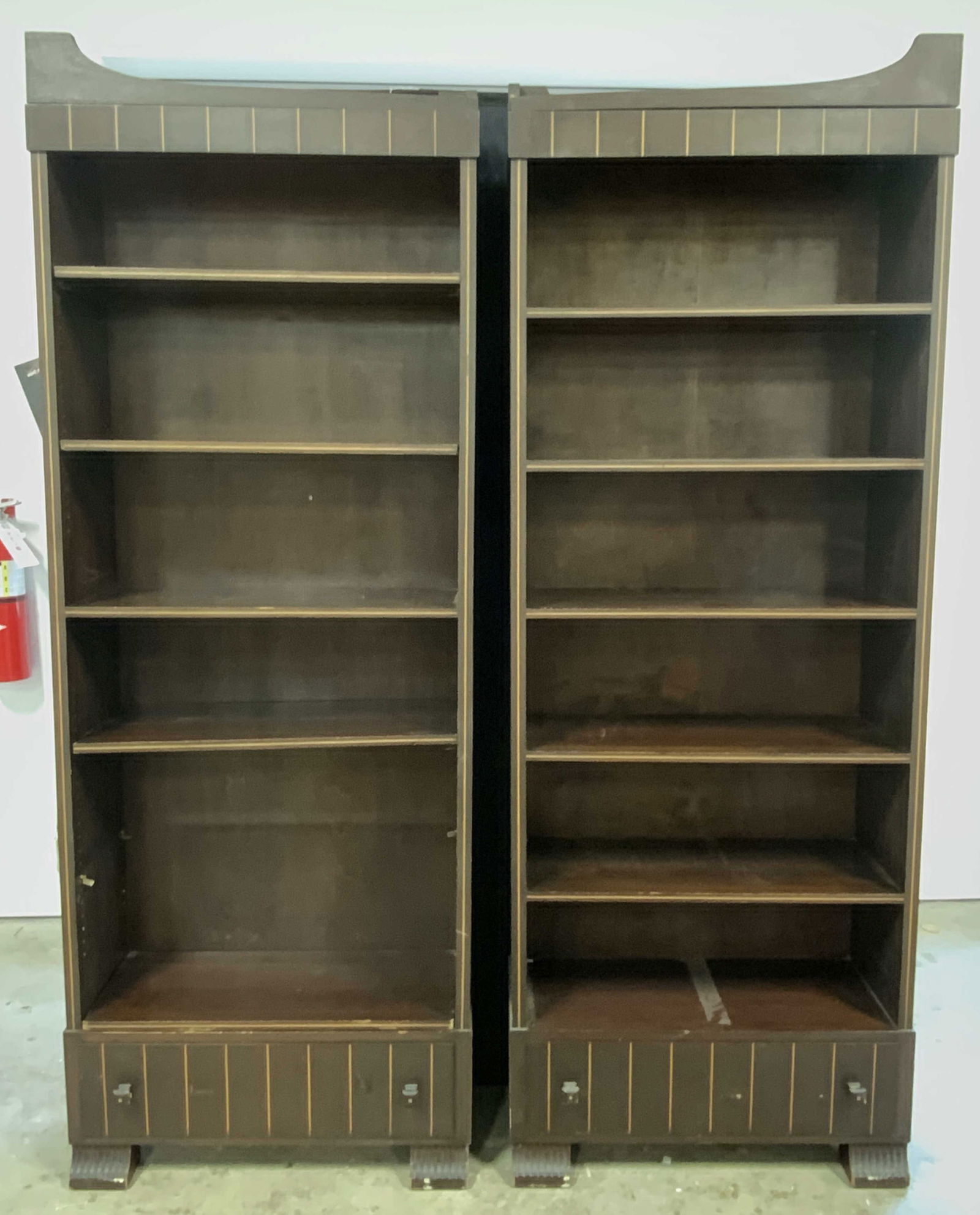 Pr HENRY FULDNER & SONS Art Deco Bookcases (1 of 15)