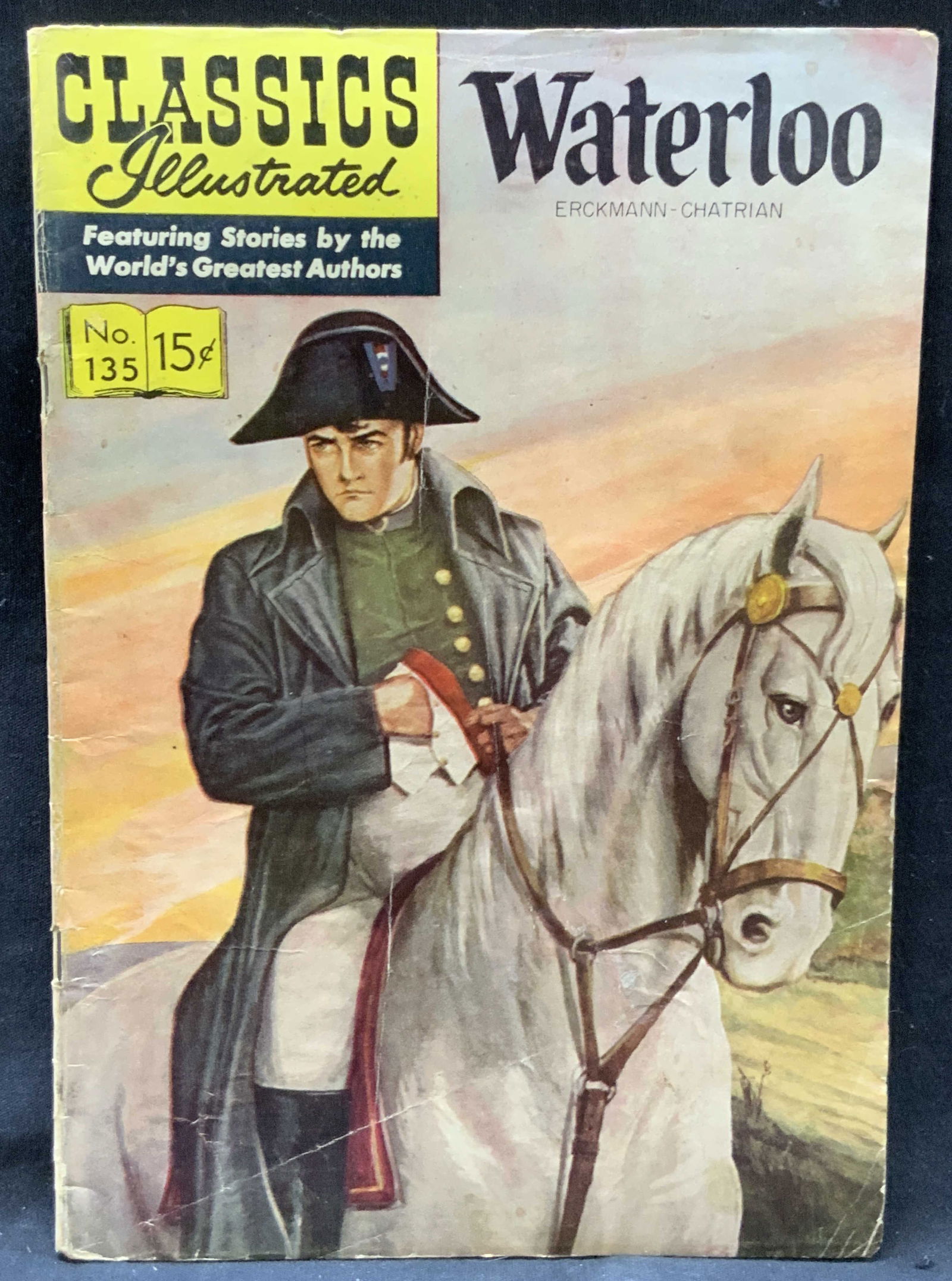 1956 Classics Illustrated Waterloo Comic Book (1 of 11)