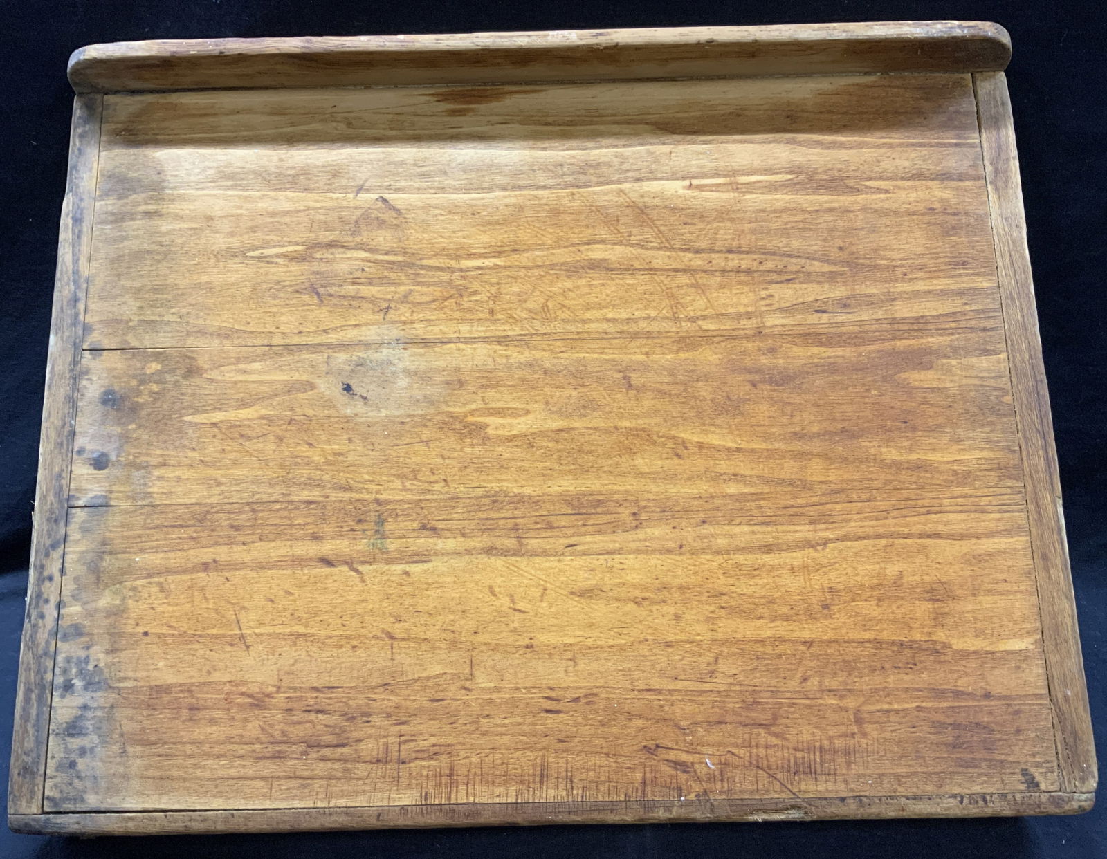 Vintage Solid Wood Countertop Butchers Block (1 of 7)