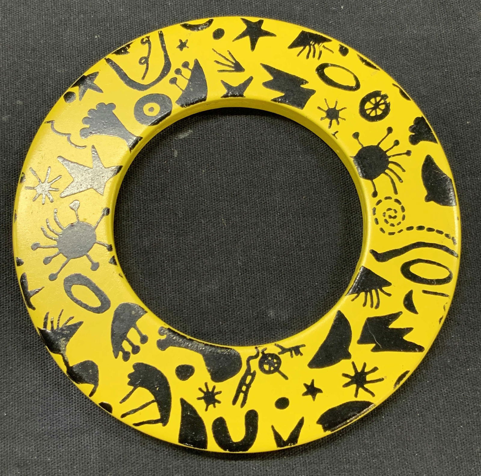 Hand Painted Wooden Ring Accessory (1 of 6)