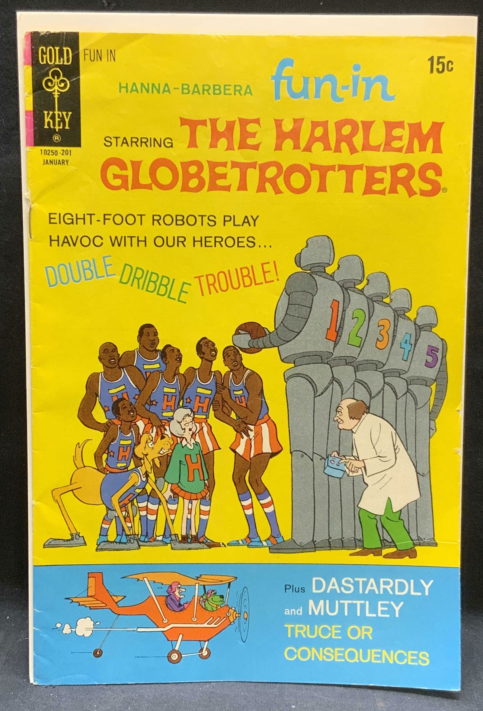 Hanna Barbera Fun In Harlem Globetrotters #10 1972 (1 of 8)