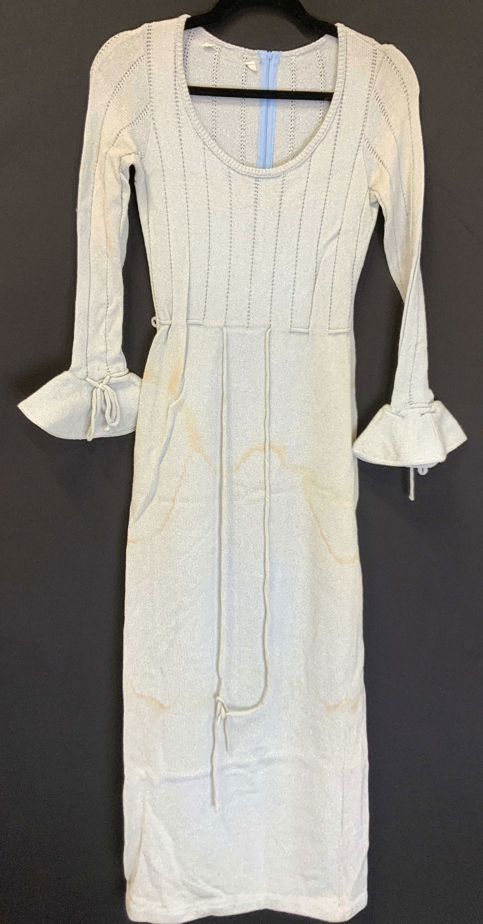 Vintage Ruffled Sleeve Long Dress (1 of 8)