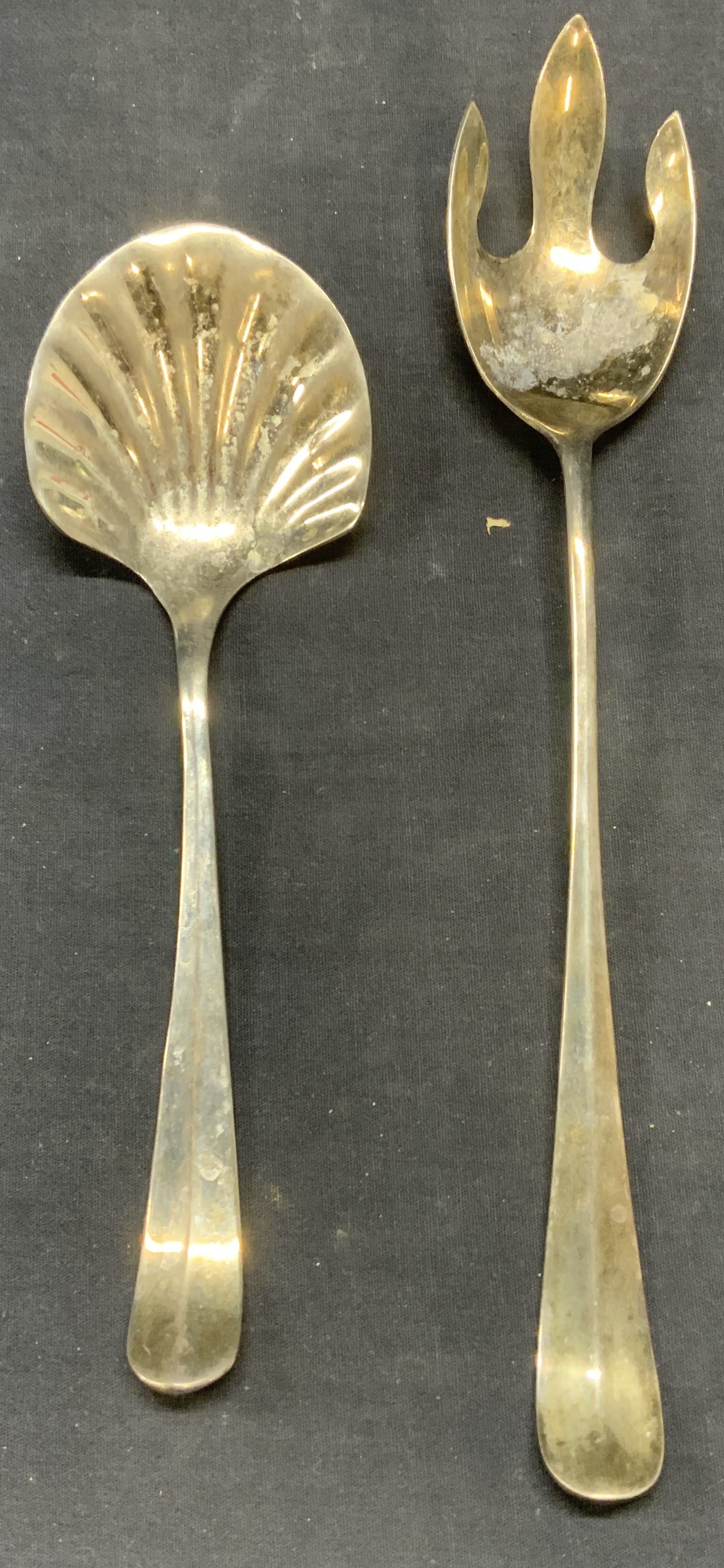 Lot 2 Vintage Silver Plated Serving Utensils (1 of 7)