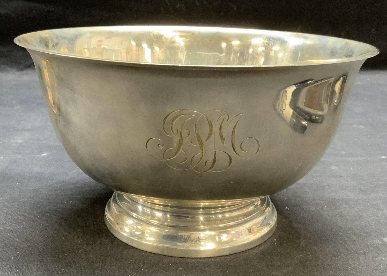 GORHAM Sterling Silver P. Revere Repro Bowl (1 of 7)