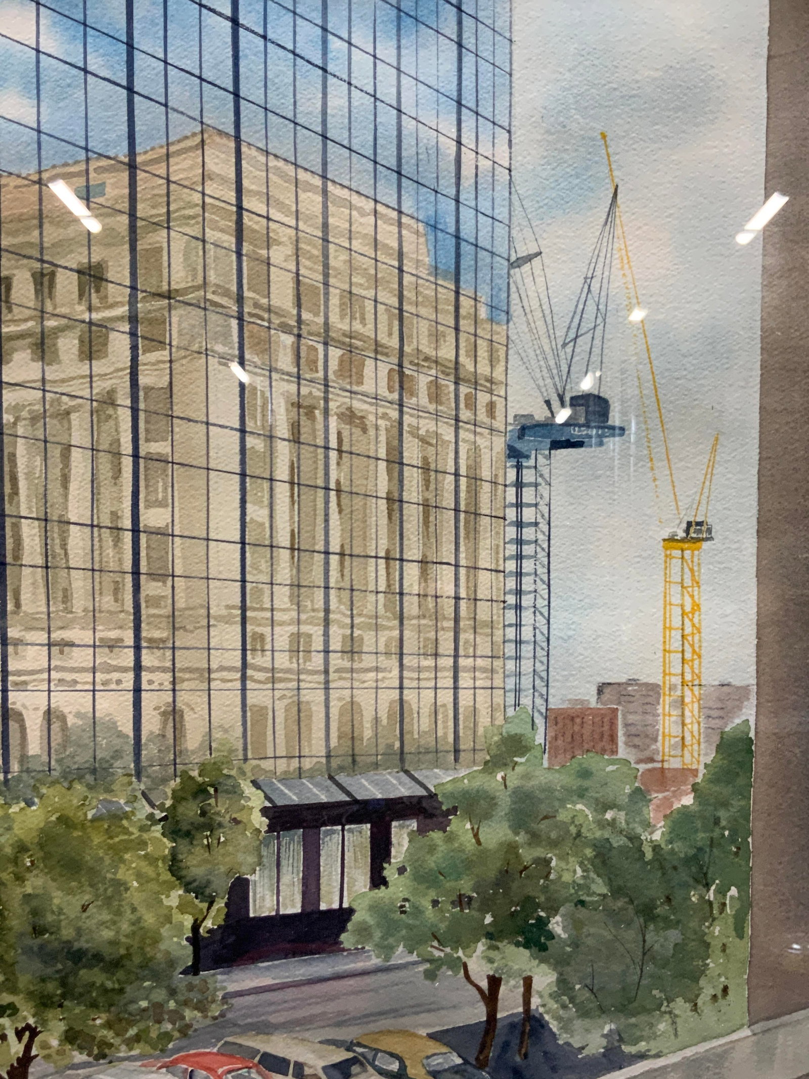 Phil Kass Sgd Building Architecture Watercolor (1 of 9)