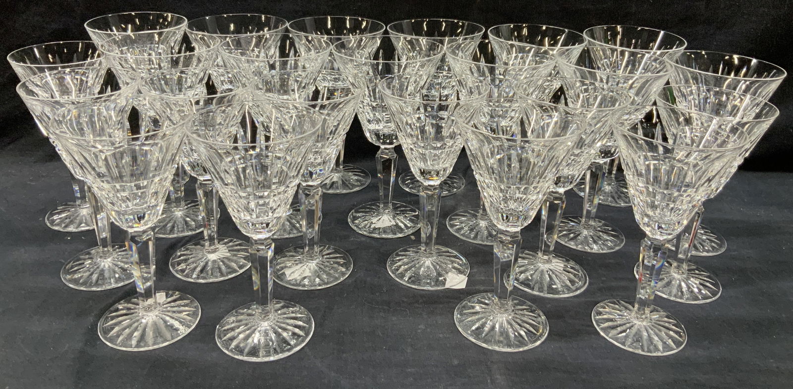 Set 23 Waterford Cut Crystal Stemware (1 of 8)