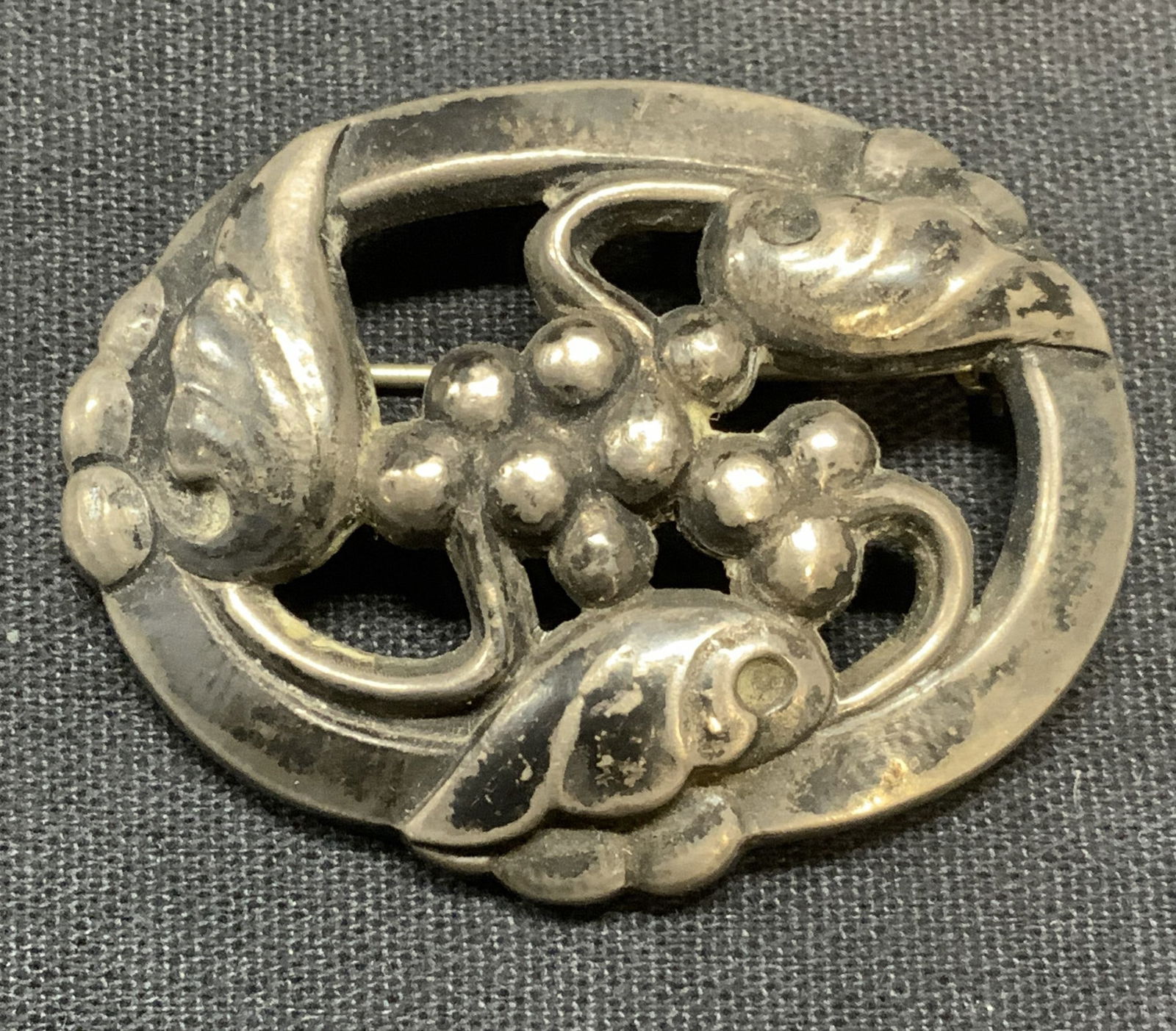 Vintage Georg Jensen Sterling Silver Brooch (1 of 7)