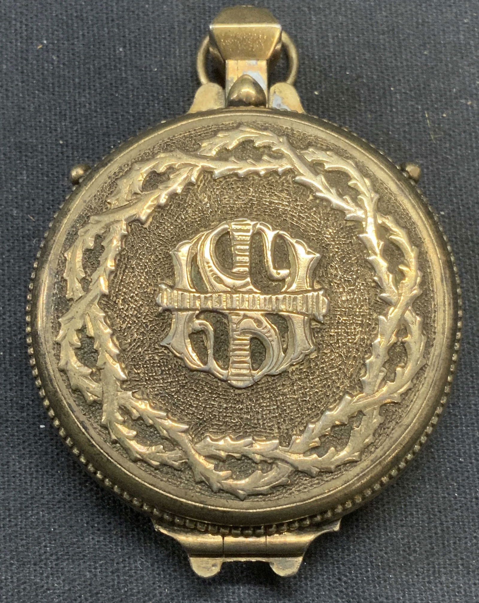 Vintage Gold Pl Sterling Silver Locket Pendant (1 of 7)