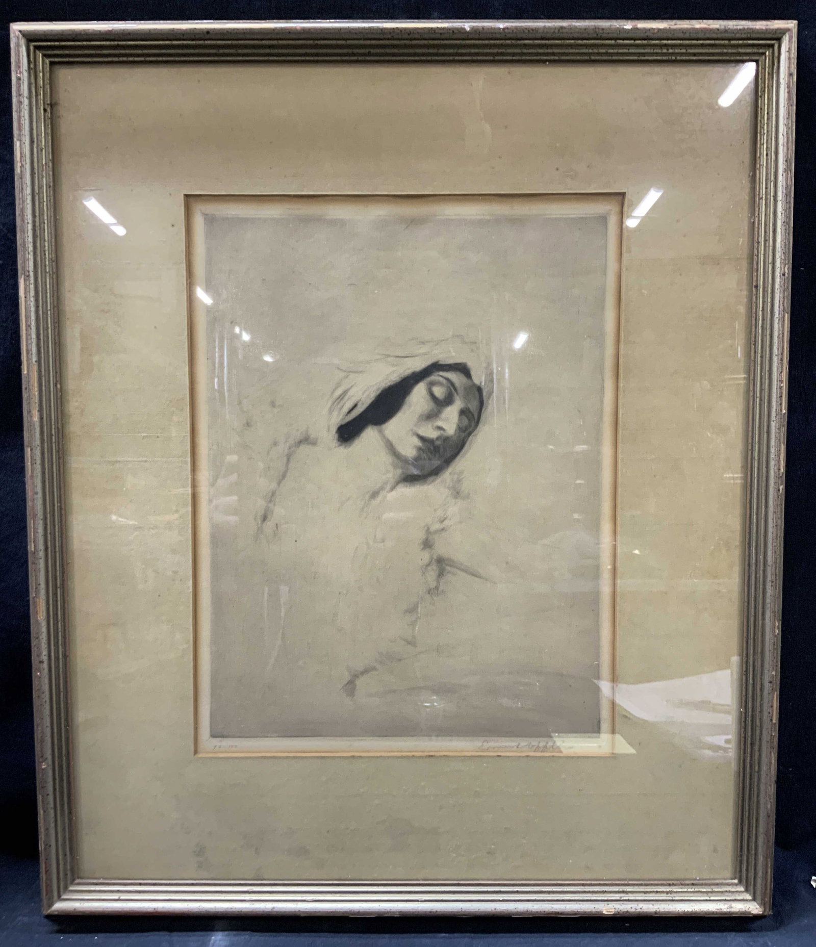 Ernst Oppler Sgd Dying Swan Plate Etching On Paper (1 of 9)