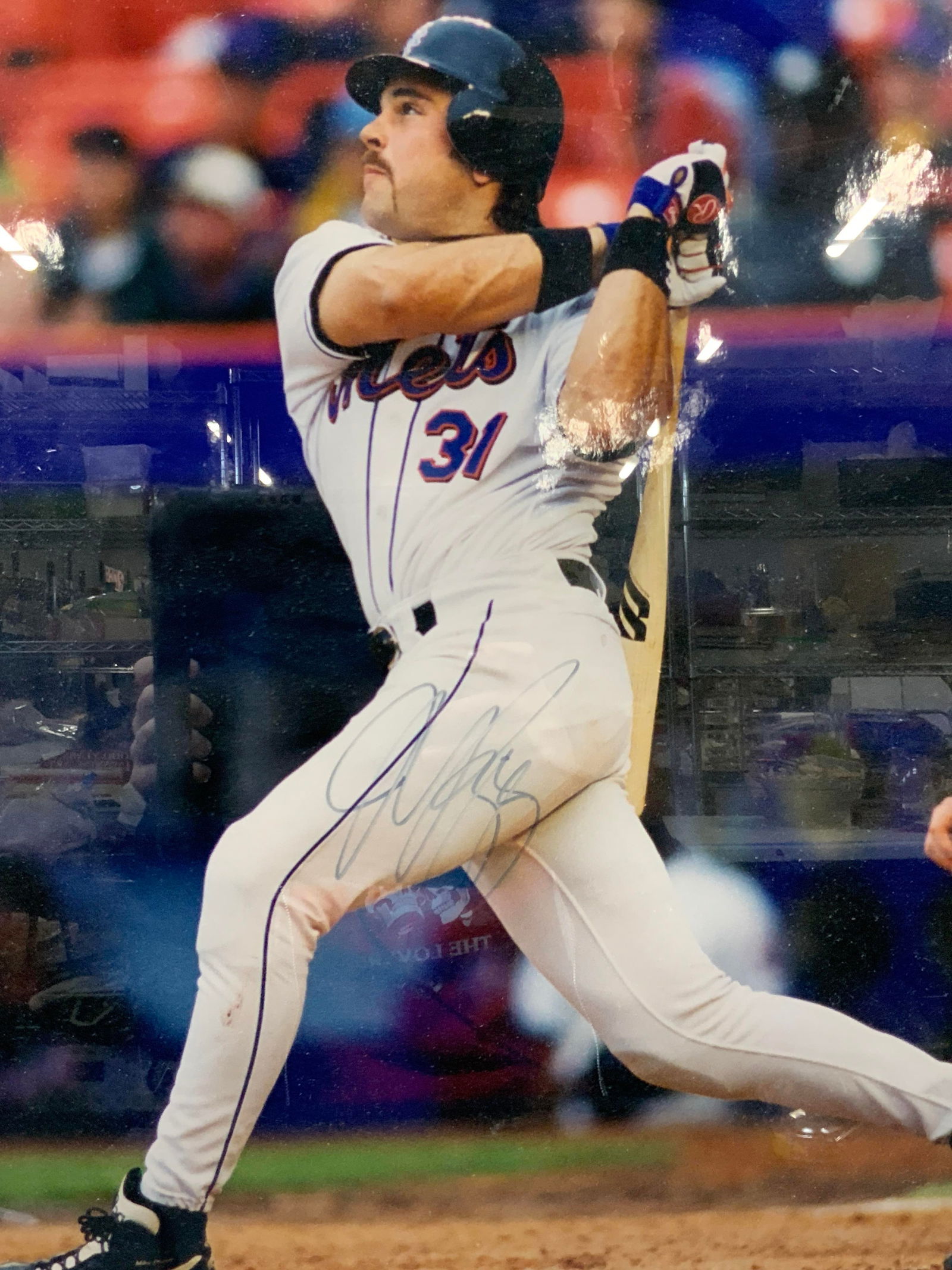 Mike Piazza Mets MLB Signed Photograph (1 of 9)