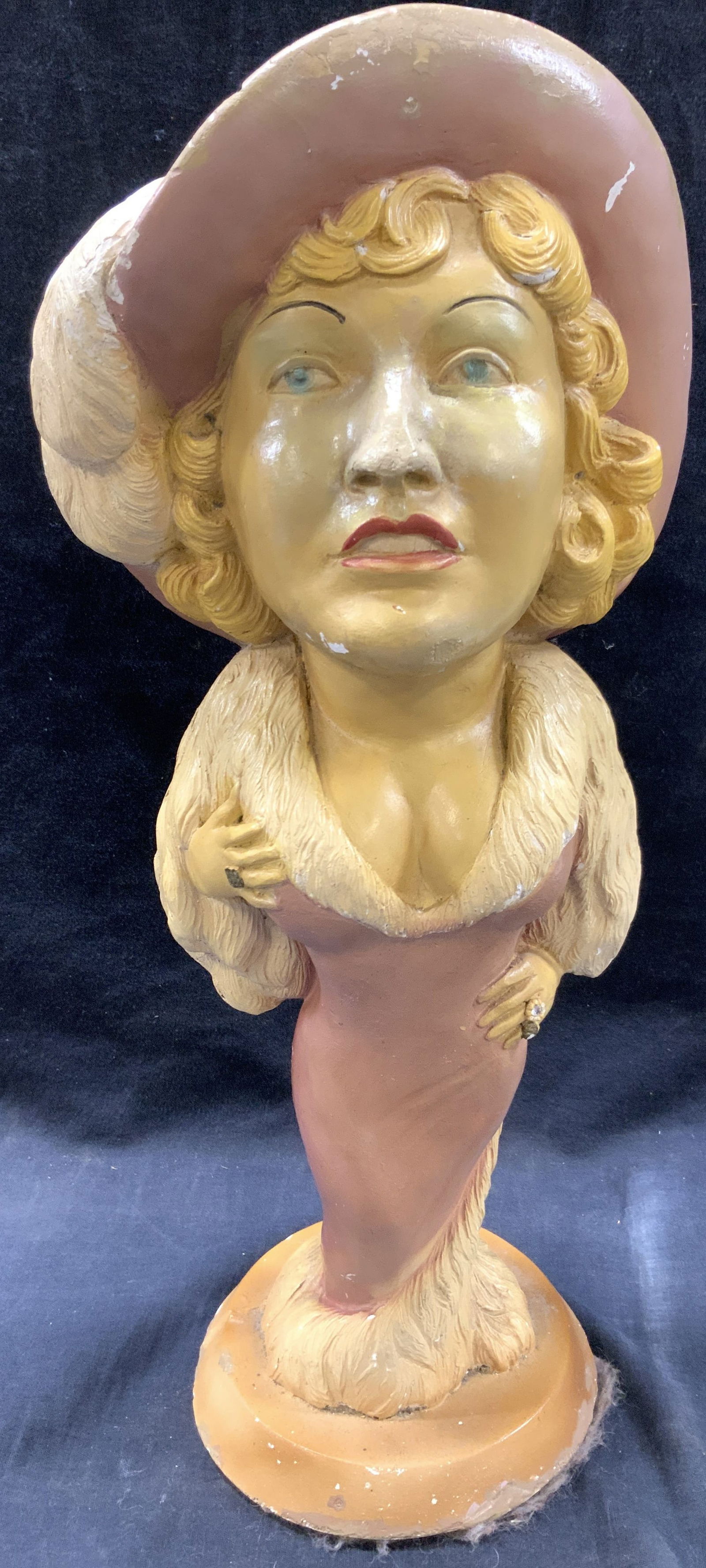1982 Mae West Esco Chalkware Figural (1 of 10)