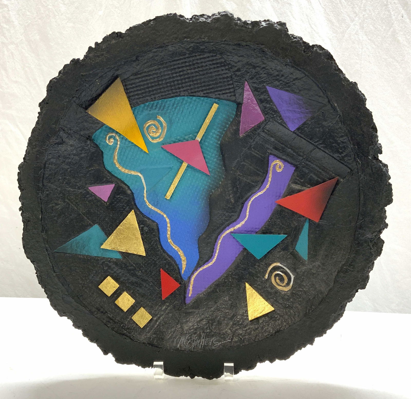 M. Spillers Paper Mache Hand Crafted Wall Decor (1 of 7)