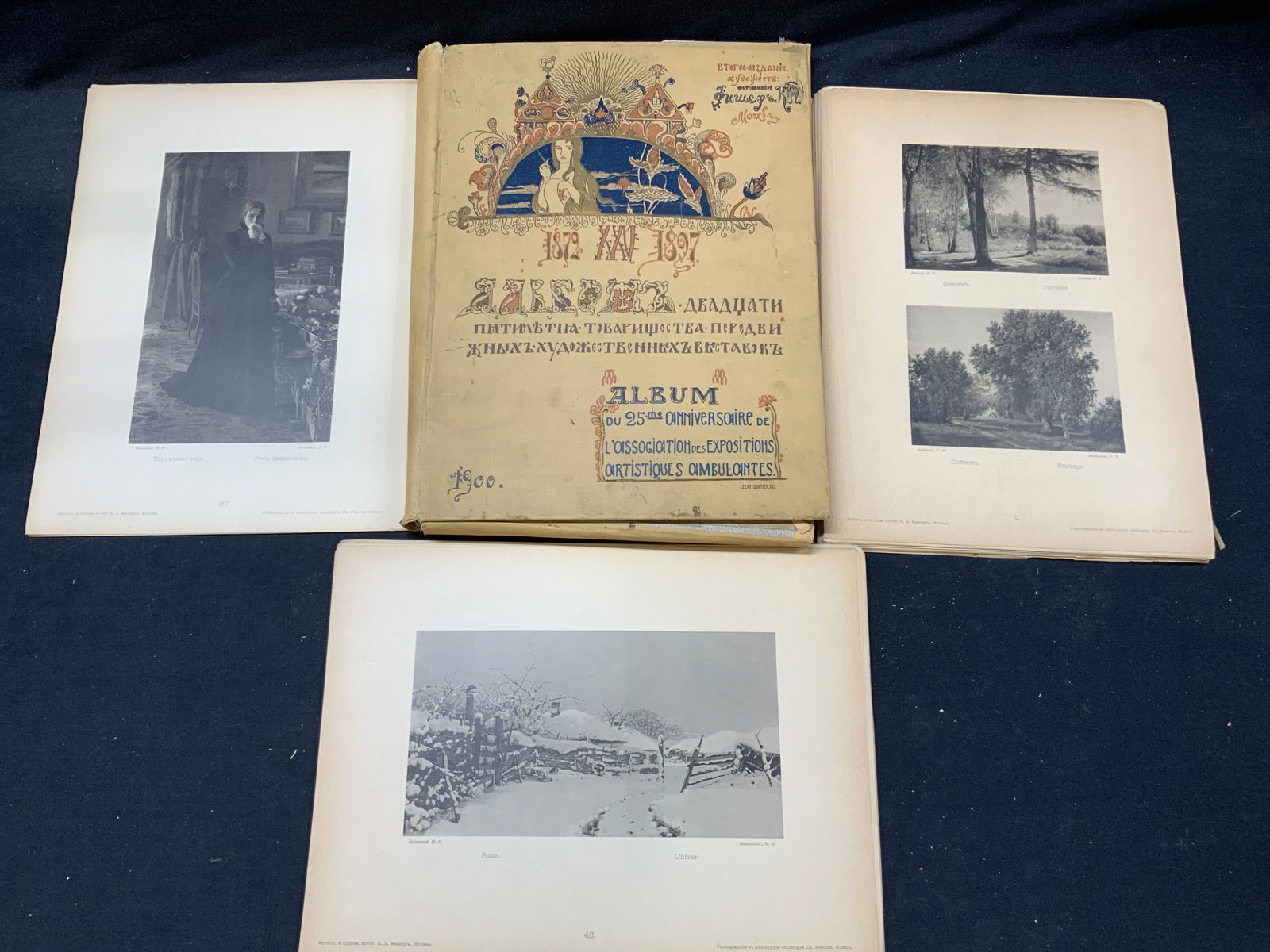 25th Anniversary Traveling Art Exhibit Album,1900 (1 of 13)