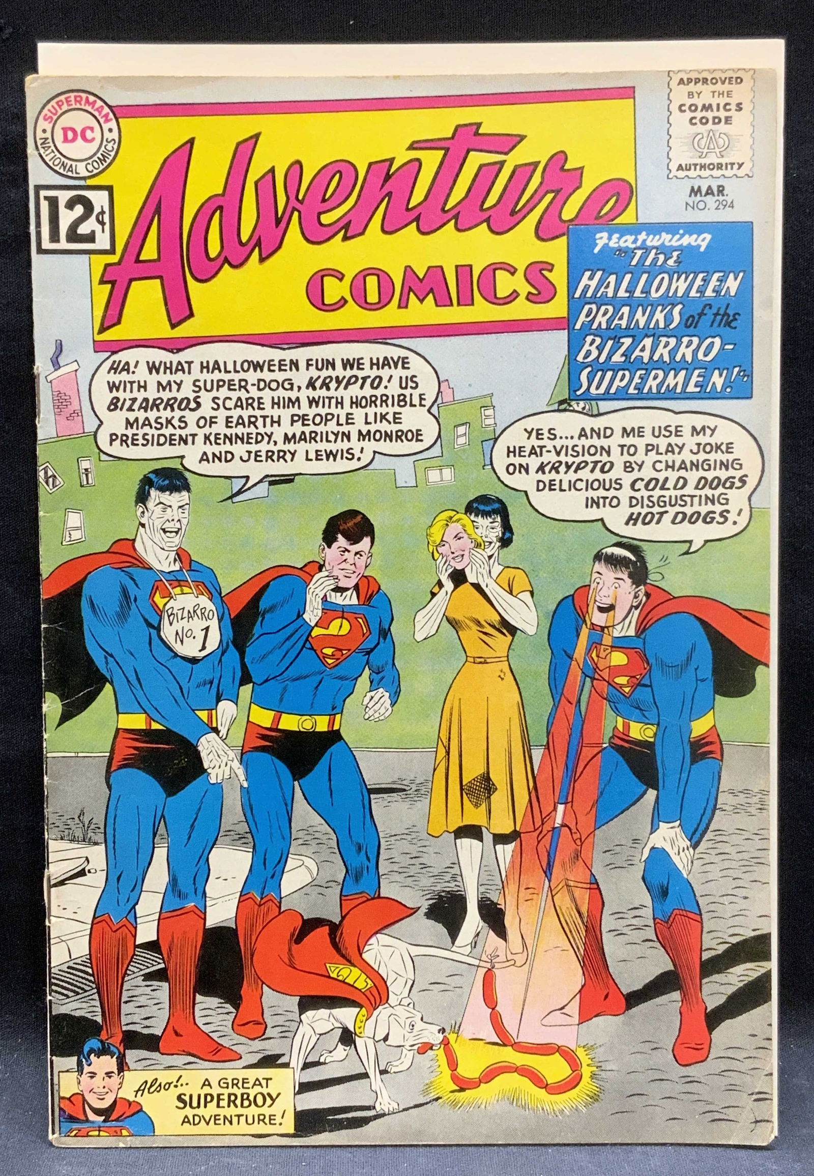 DC Adventure Comics Superman #294 1962 (1 of 6)