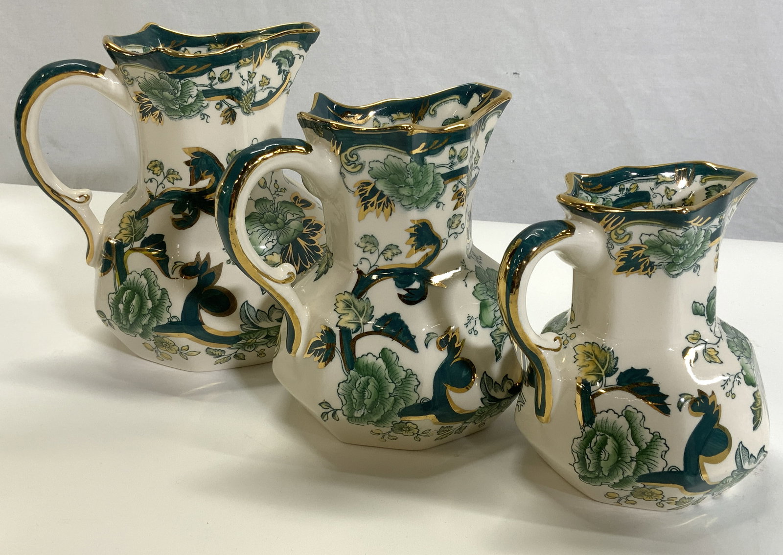 Set 3 Masons Ironstone Ewers, England (1 of 7)
