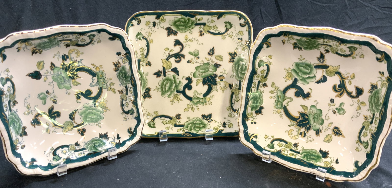 Set 3 Masons Ironstone Platter and Bowls, England (1 of 7)
