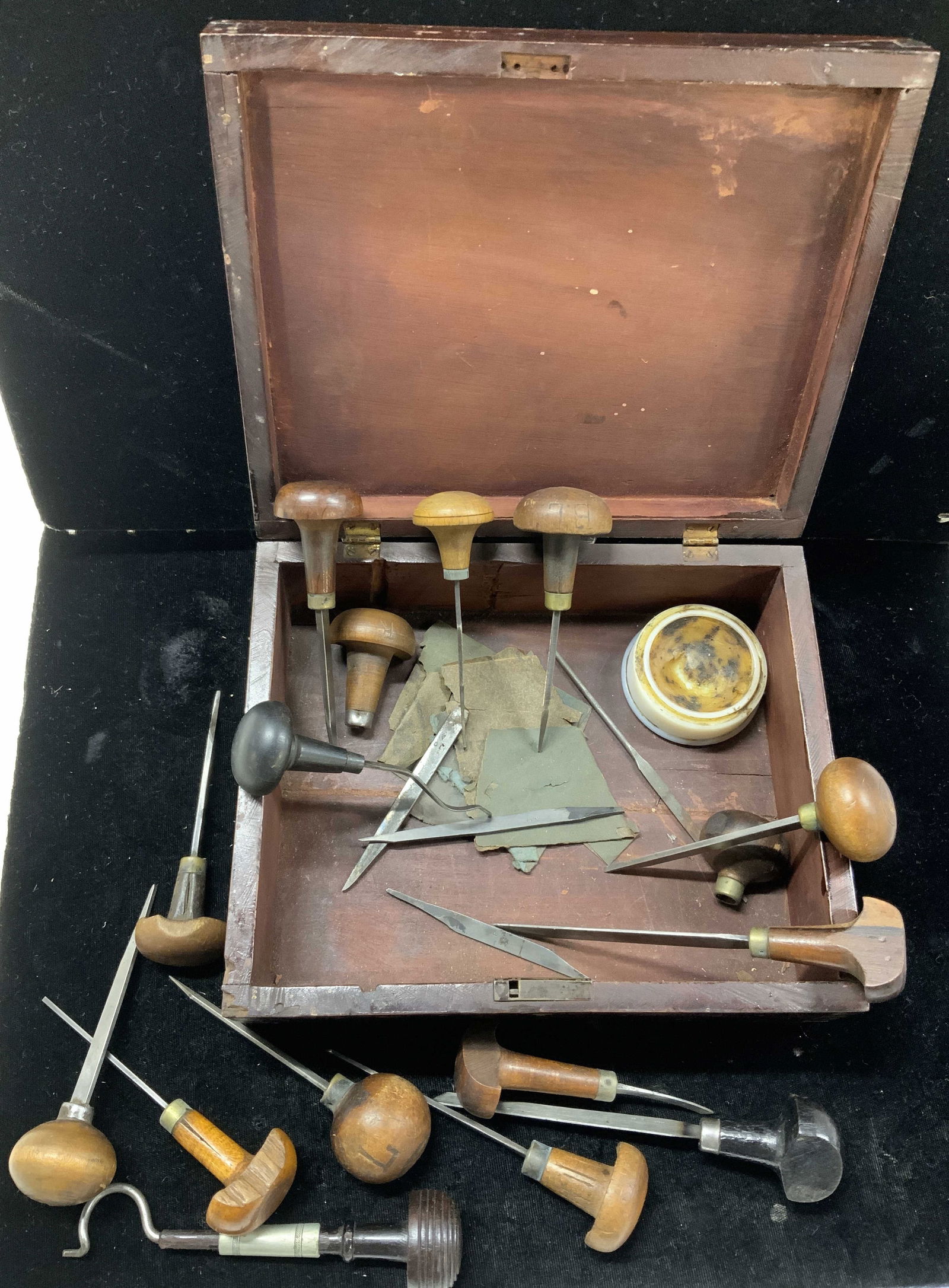 Group Lot Collectible Graver Tools, Renard France (1 of 9)