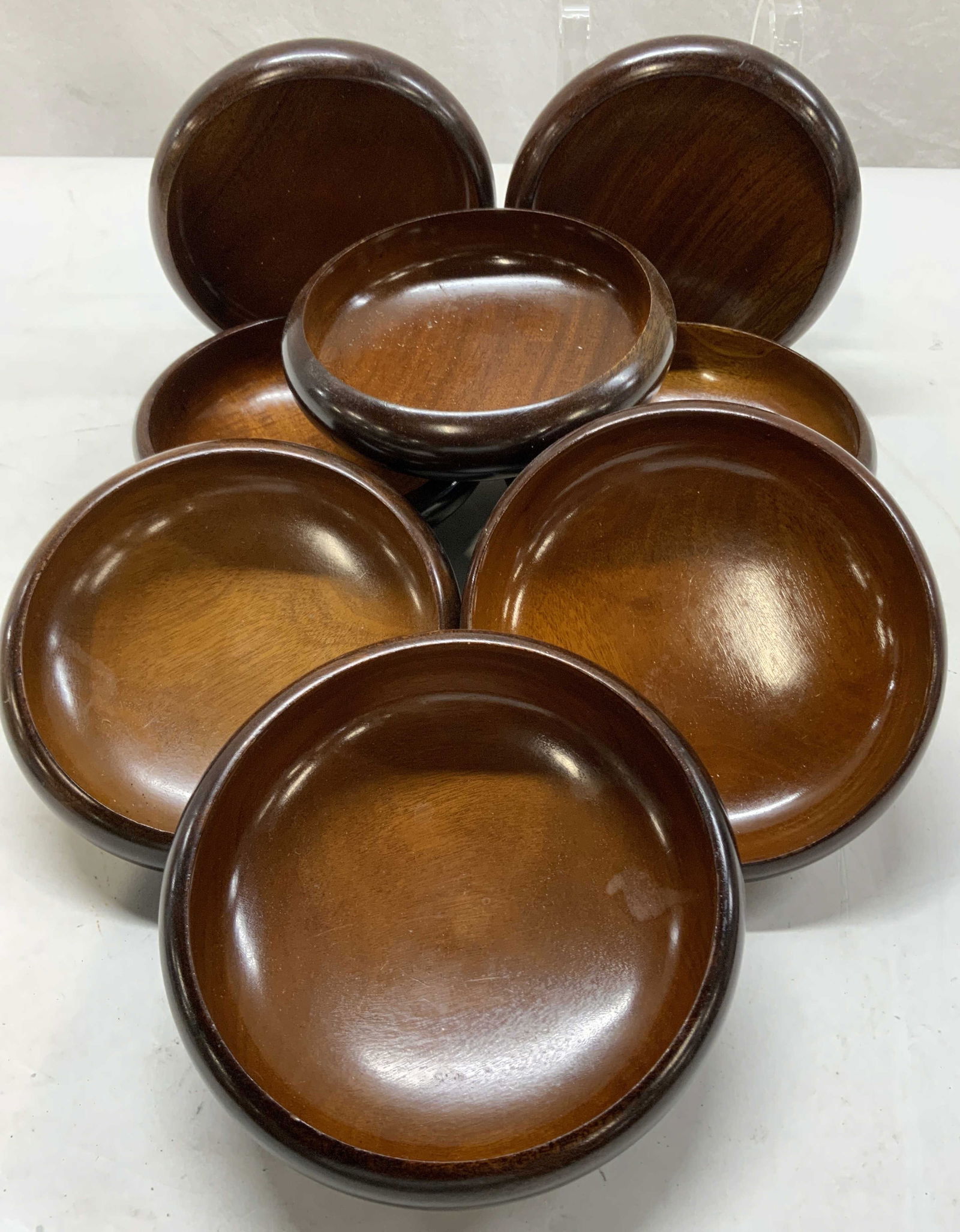 Hand Crafted Wooden Salad Bowl Set 8, Haiti (1 of 6)