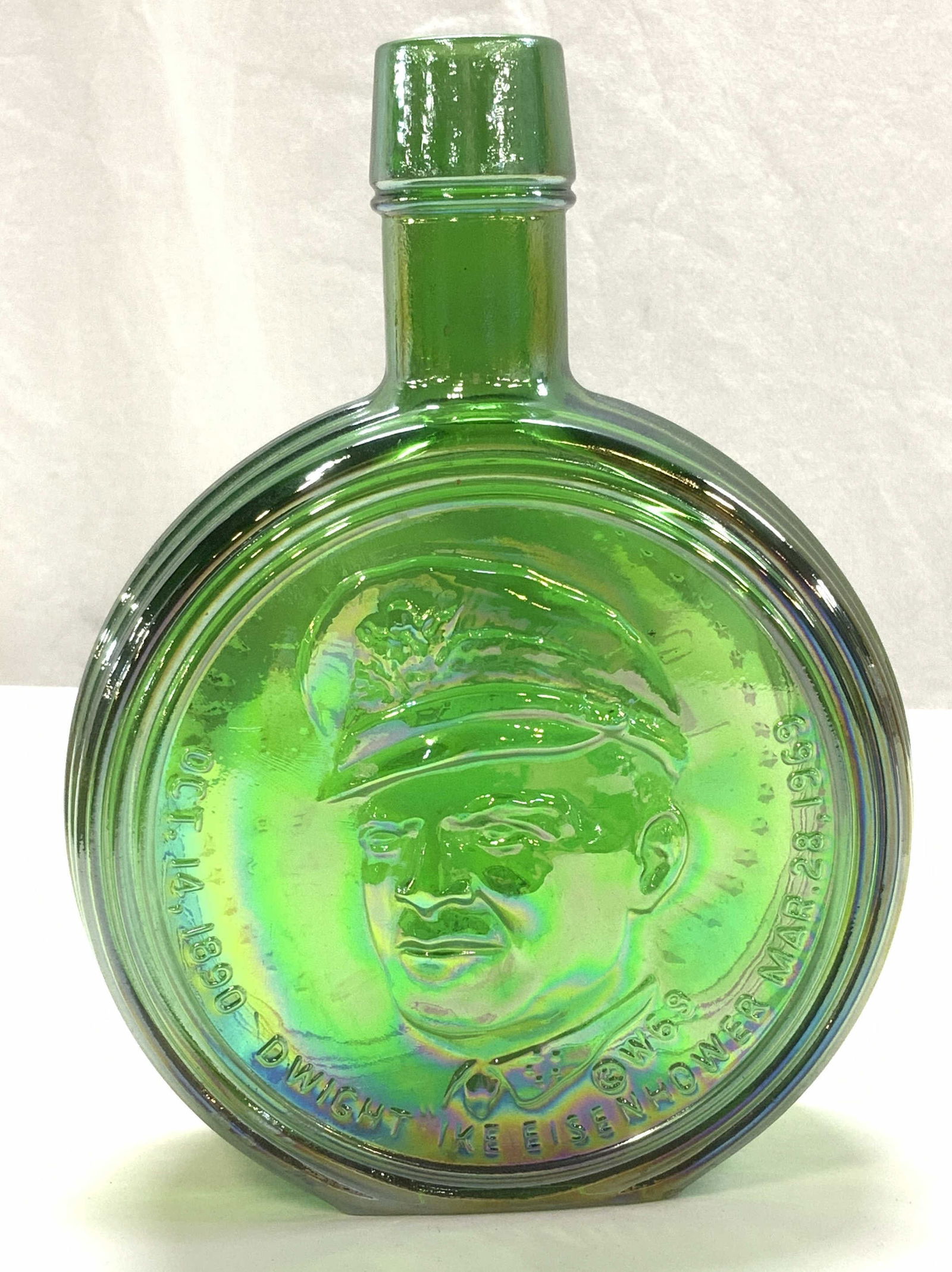 Dwight Eisenhower 1st Ed  Wheaton Glass Bottle (1 of 6)