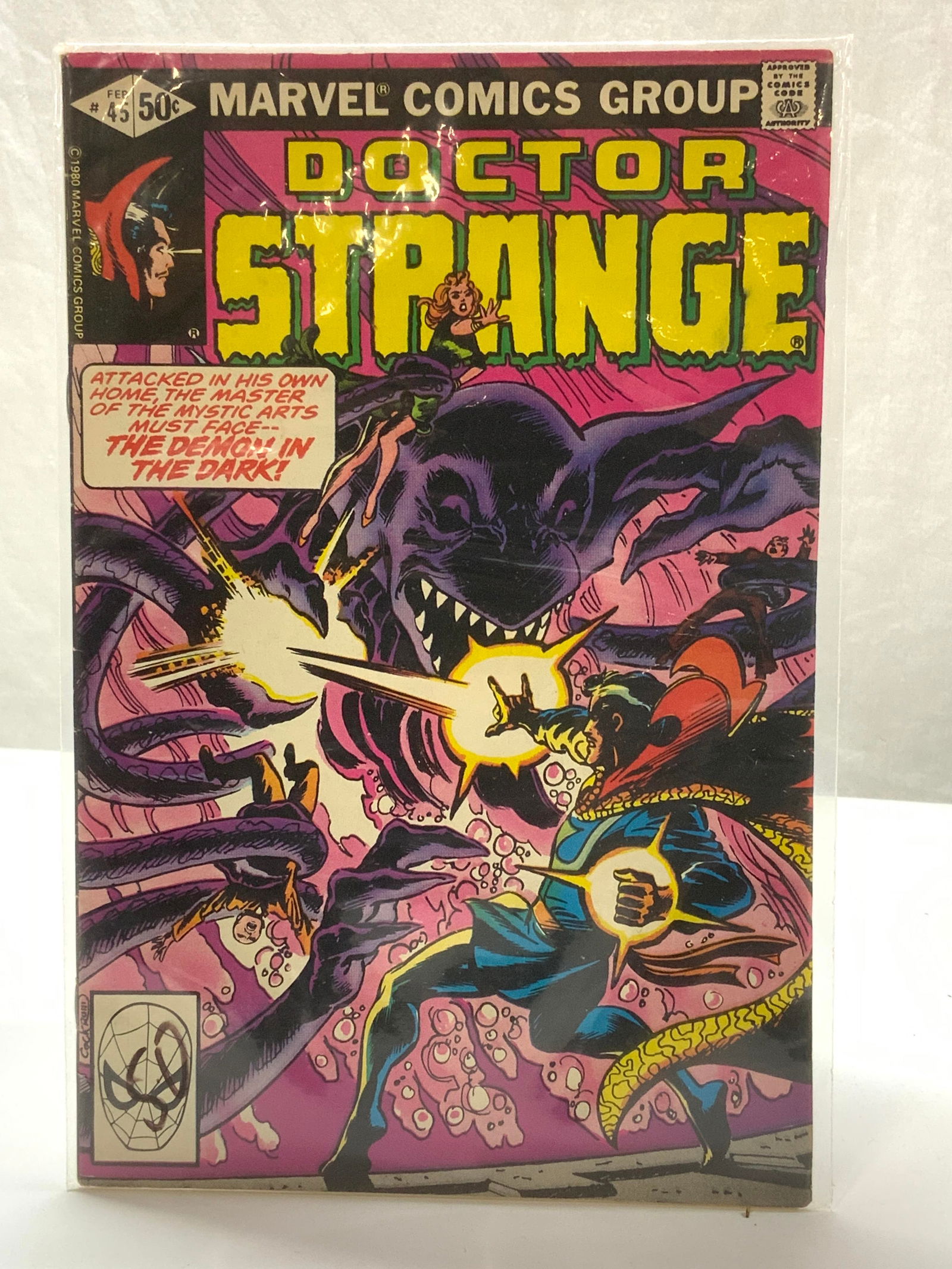 Collectible Marvel Dr Strange Comic Book 1980 (1 of 8)